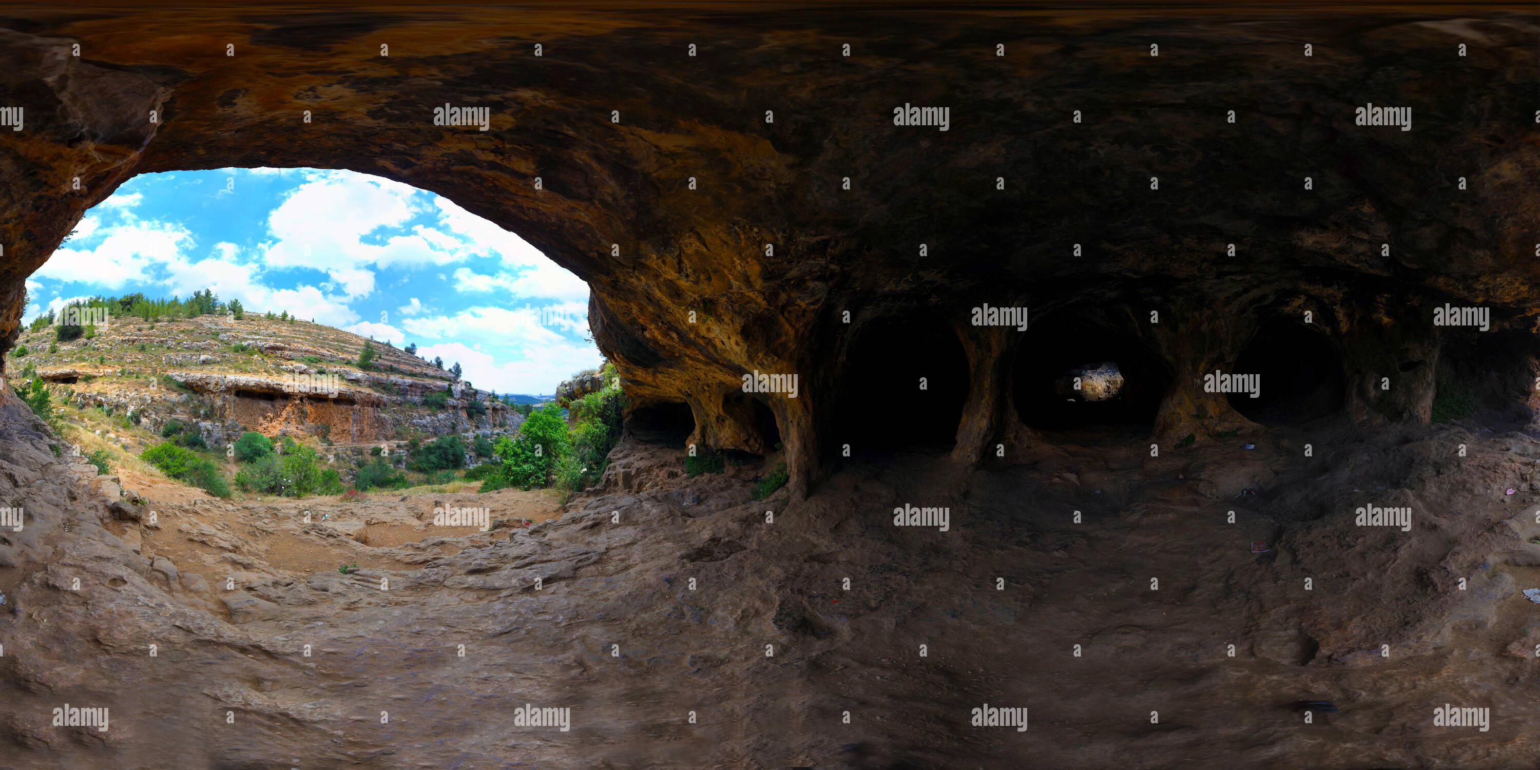 360 degree panoramic view of Halilim Stream