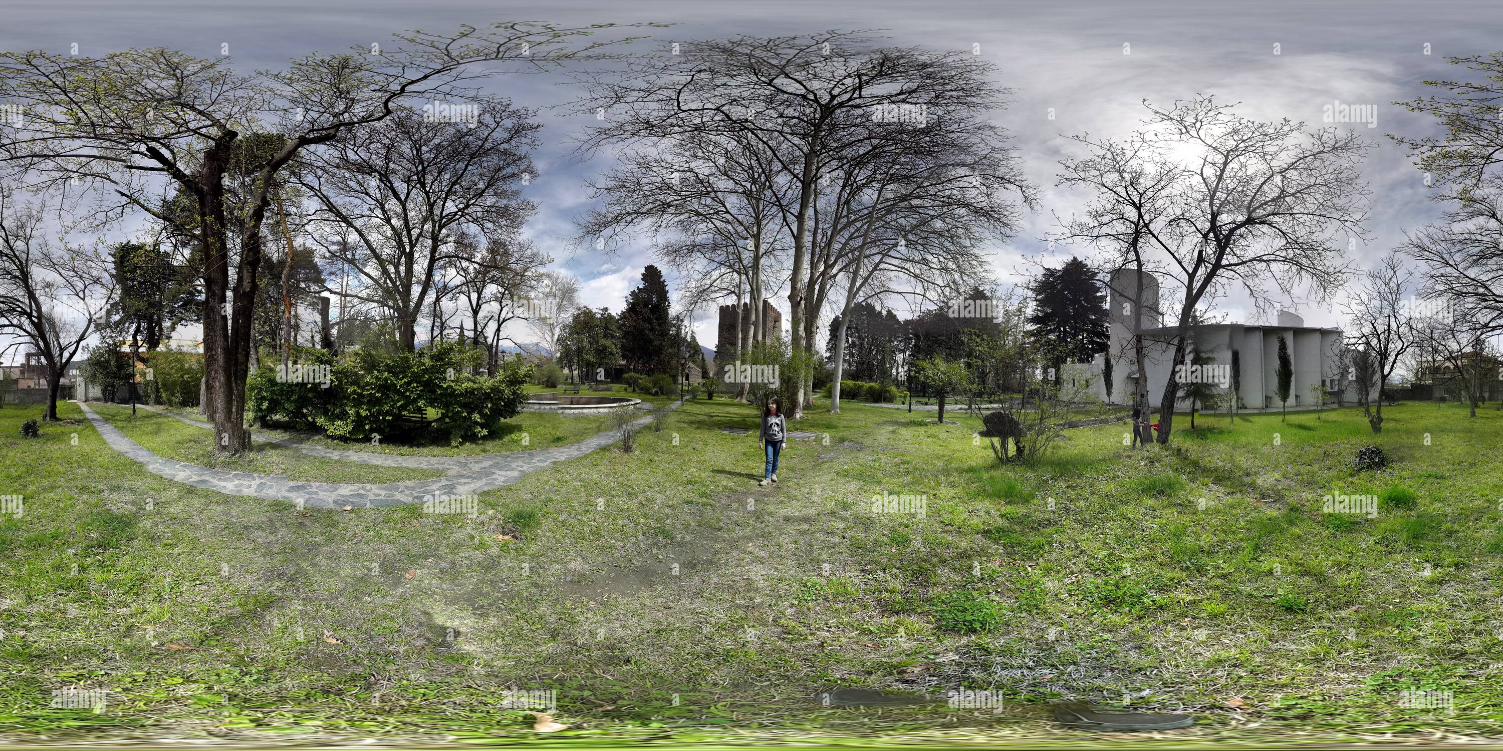 360 degree panoramic view of Ilia chavchavadze museum