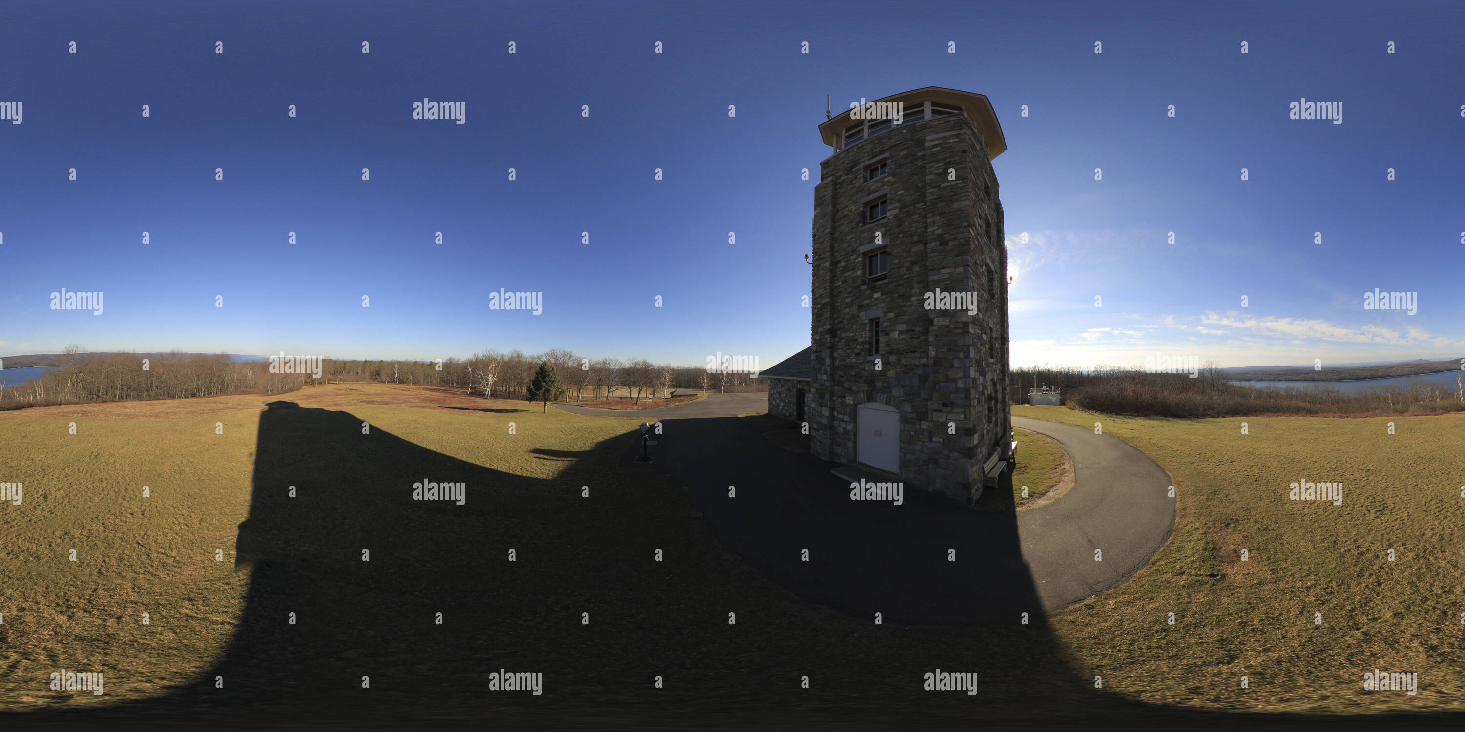 360° view of Look Tower Quabbin Res Alamy