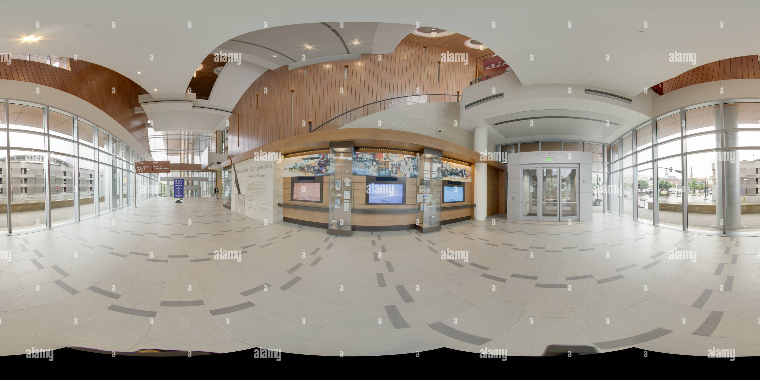 360 View Of Music City Center Songwriters Hall Of Fame Alamy