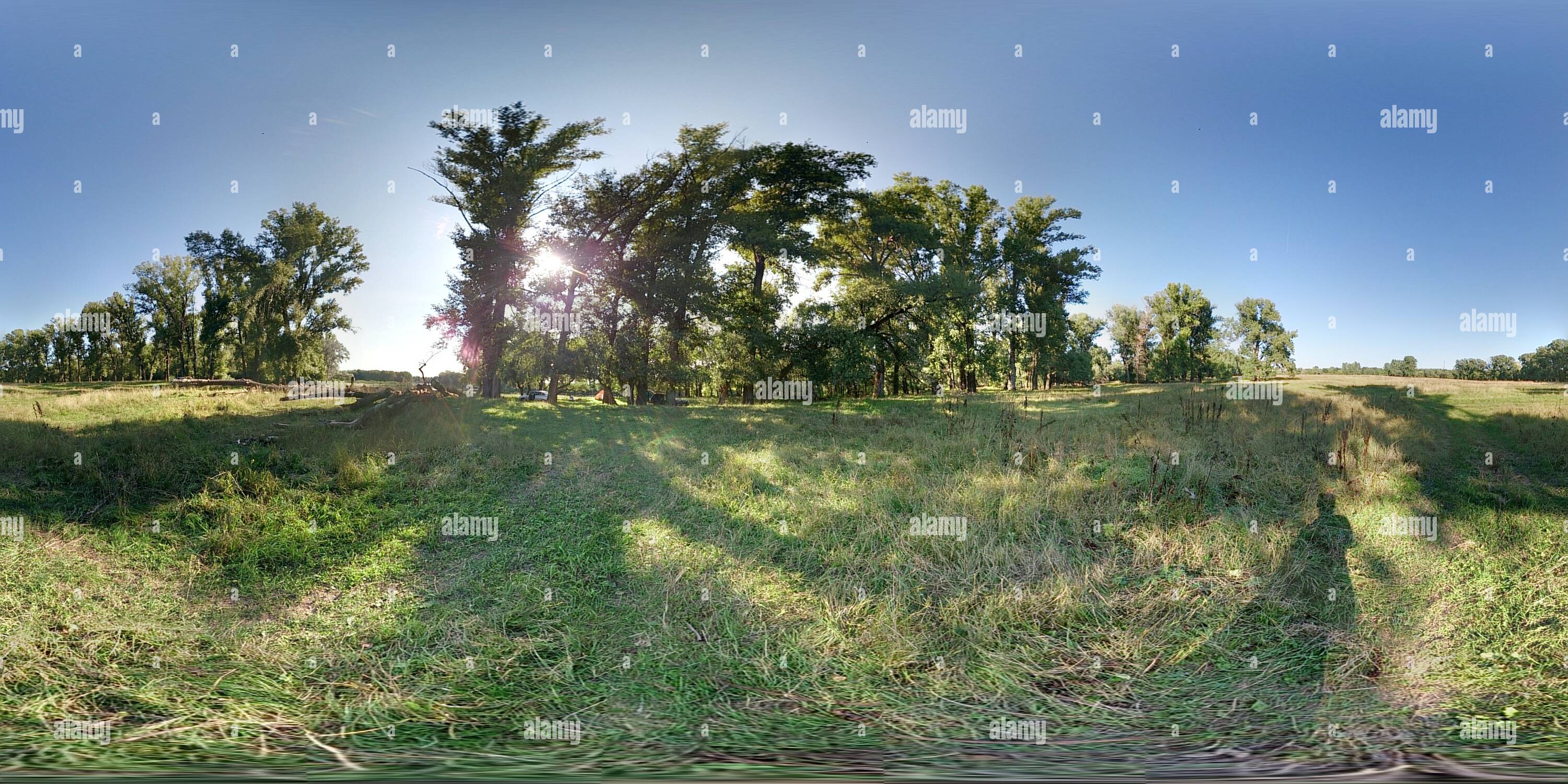 360° view of near the river - Alamy