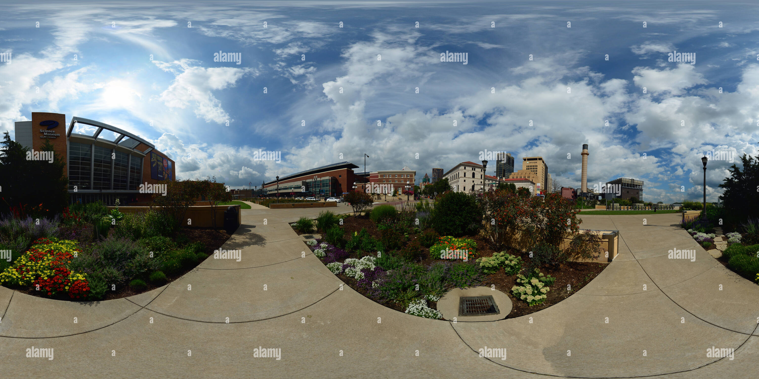 360° view of Science Museum of Minnesota Alamy
