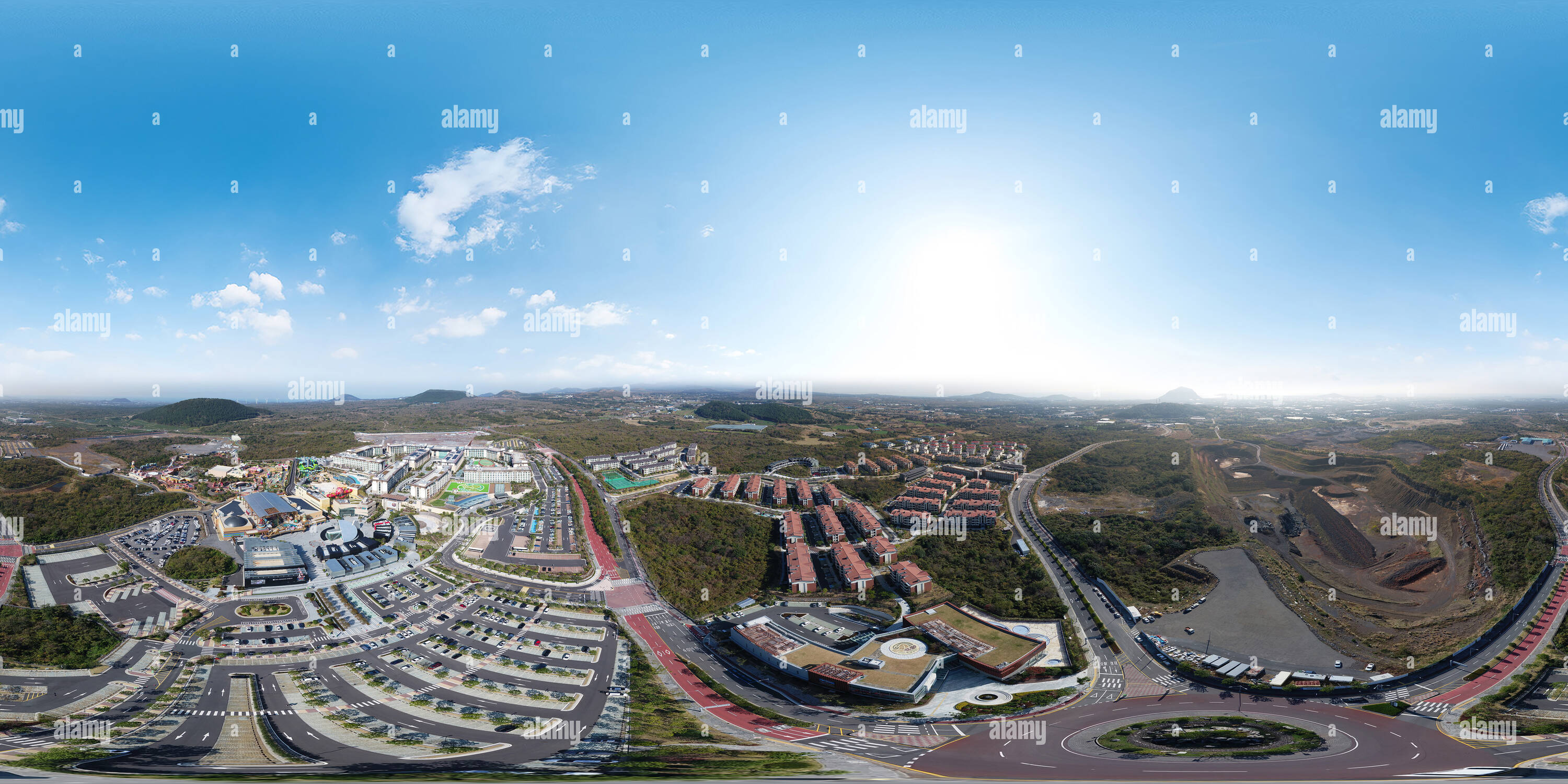 360° view of Jeju Shinhwa World - Alamy