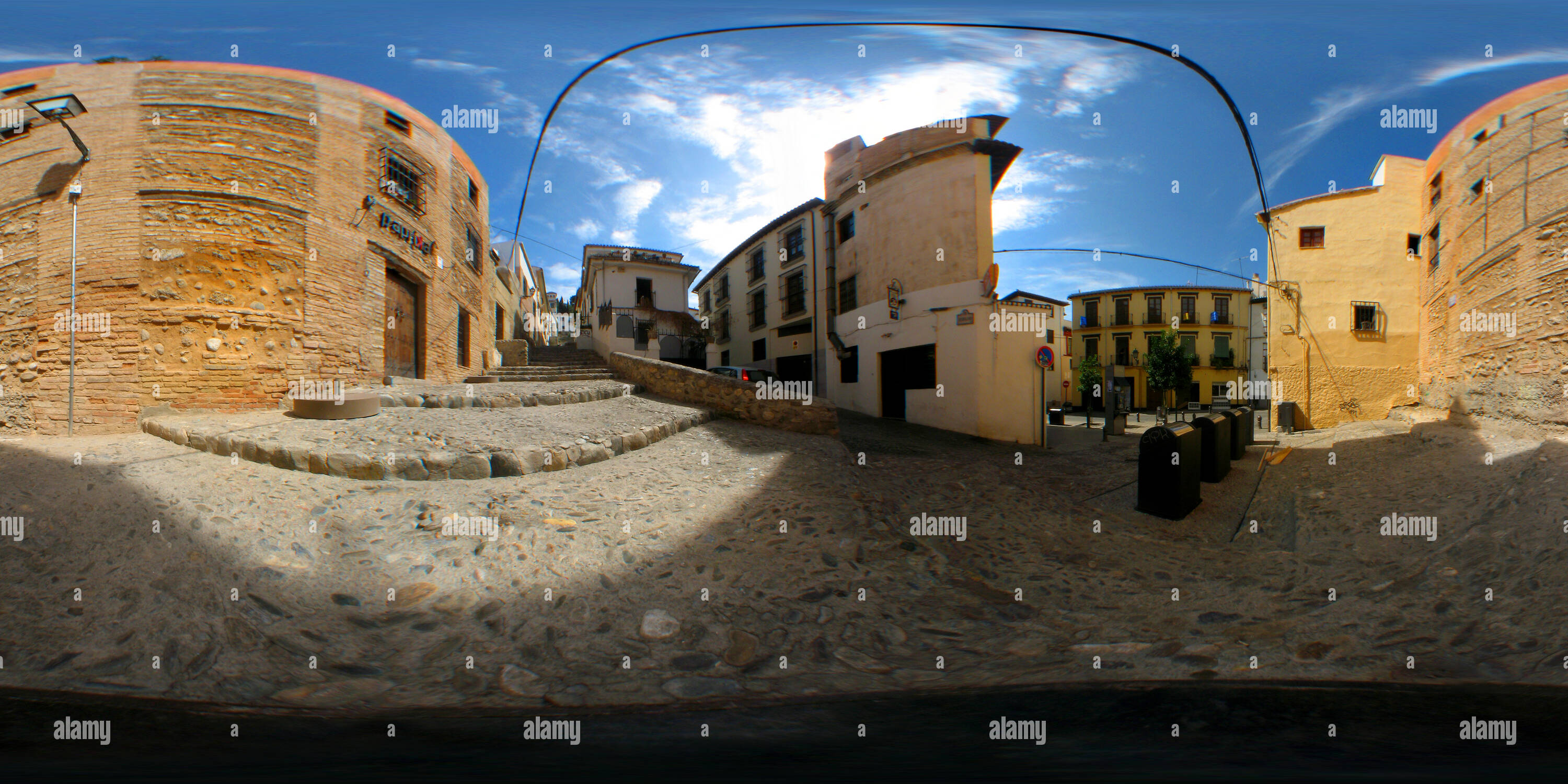 360° view of Street of Paprika Restaurant in Cordoba Alamy