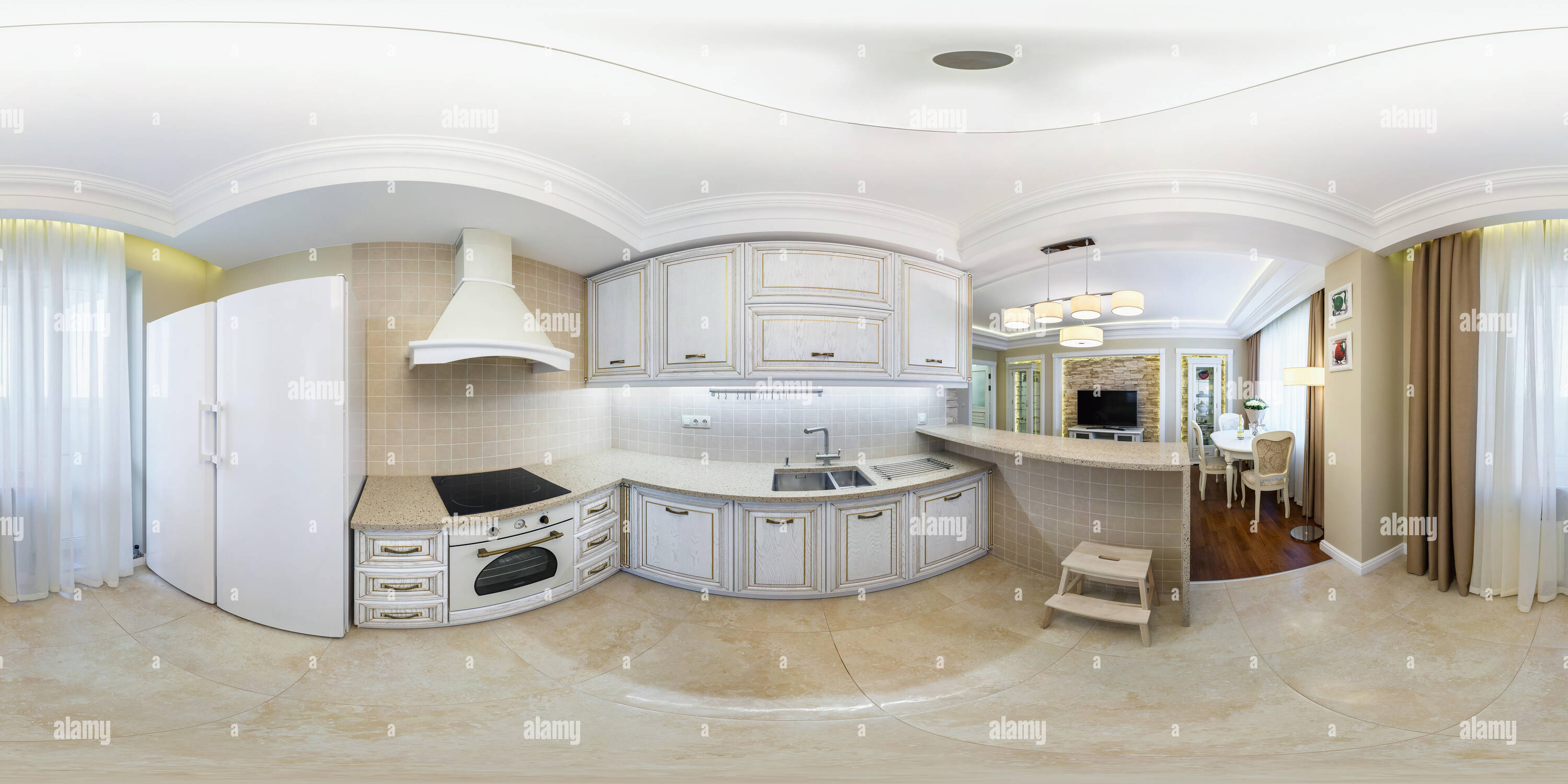 360 degree kitchen design