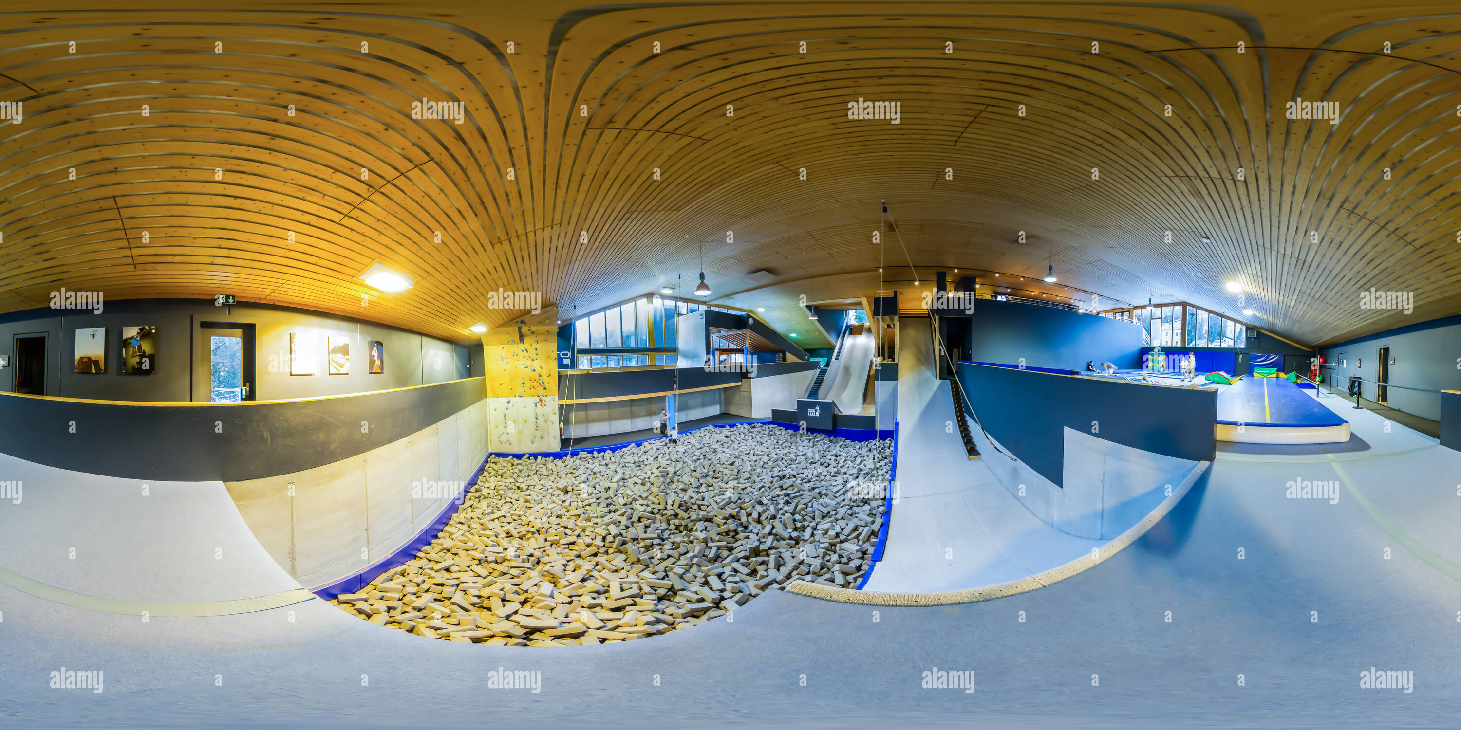 360° view of Freestyle Academy Laax Alamy