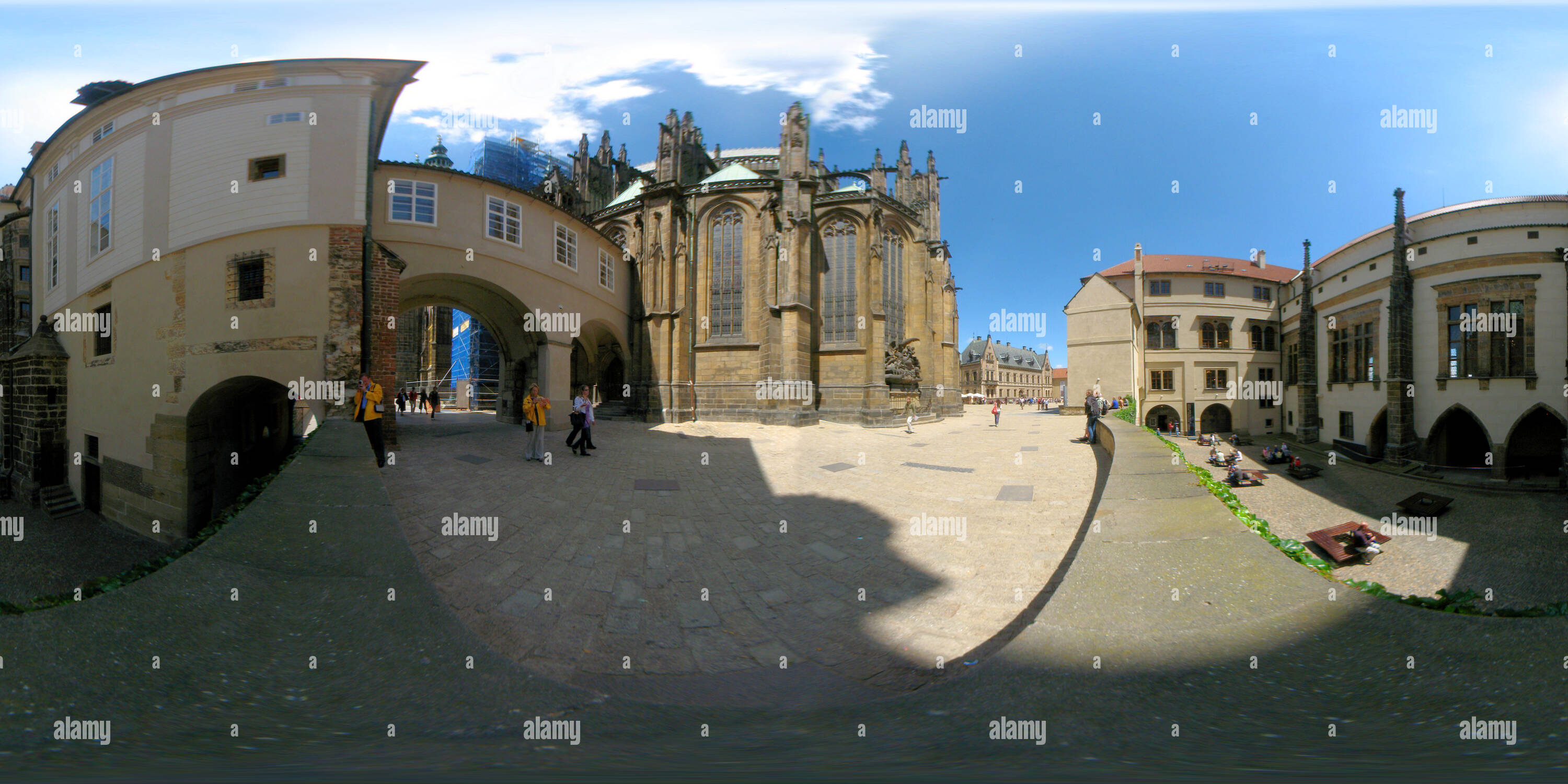 360° View Of Prague Castle Ii Alamy