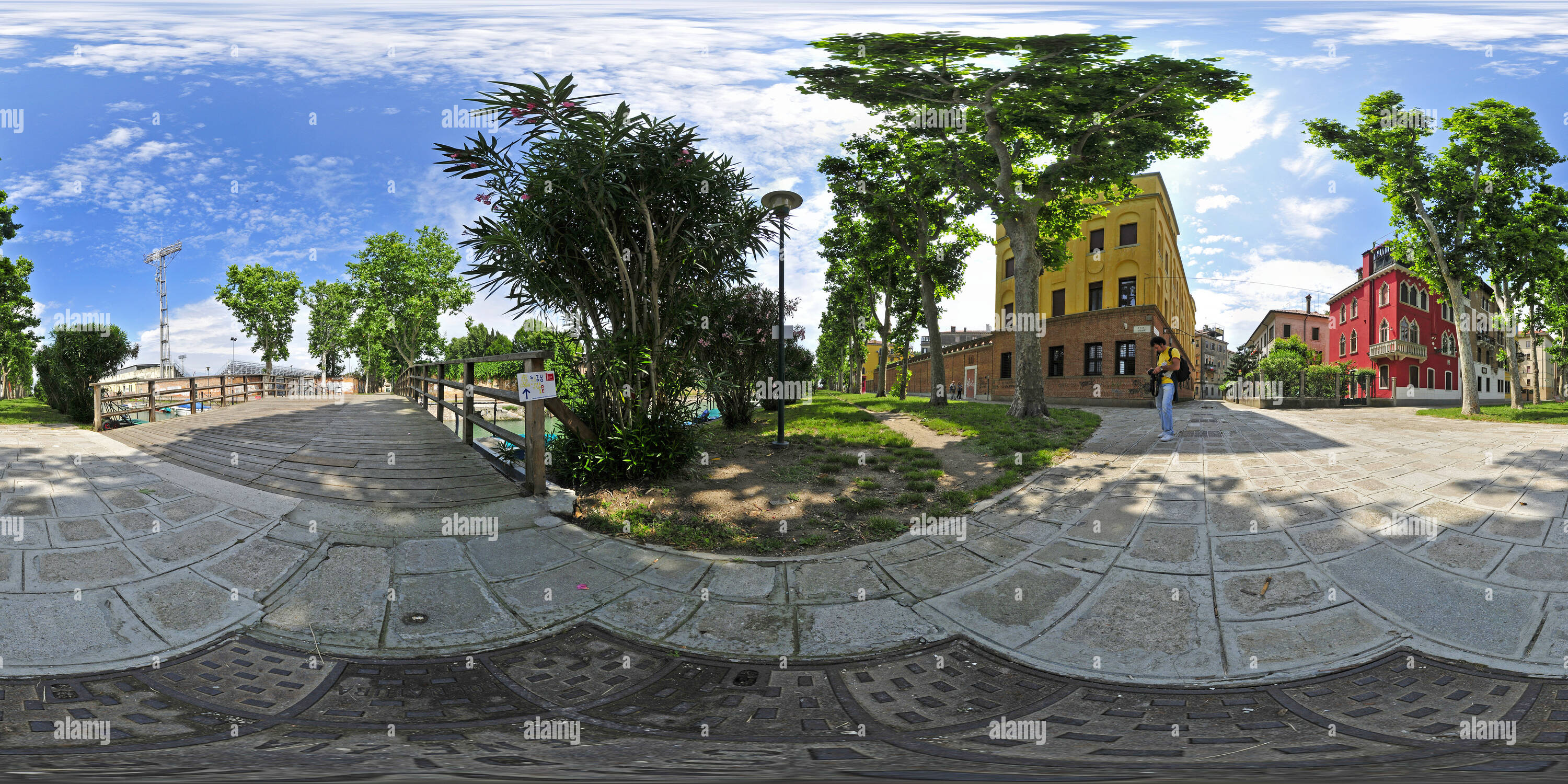 360° view of Sant Elena Venice - Alamy