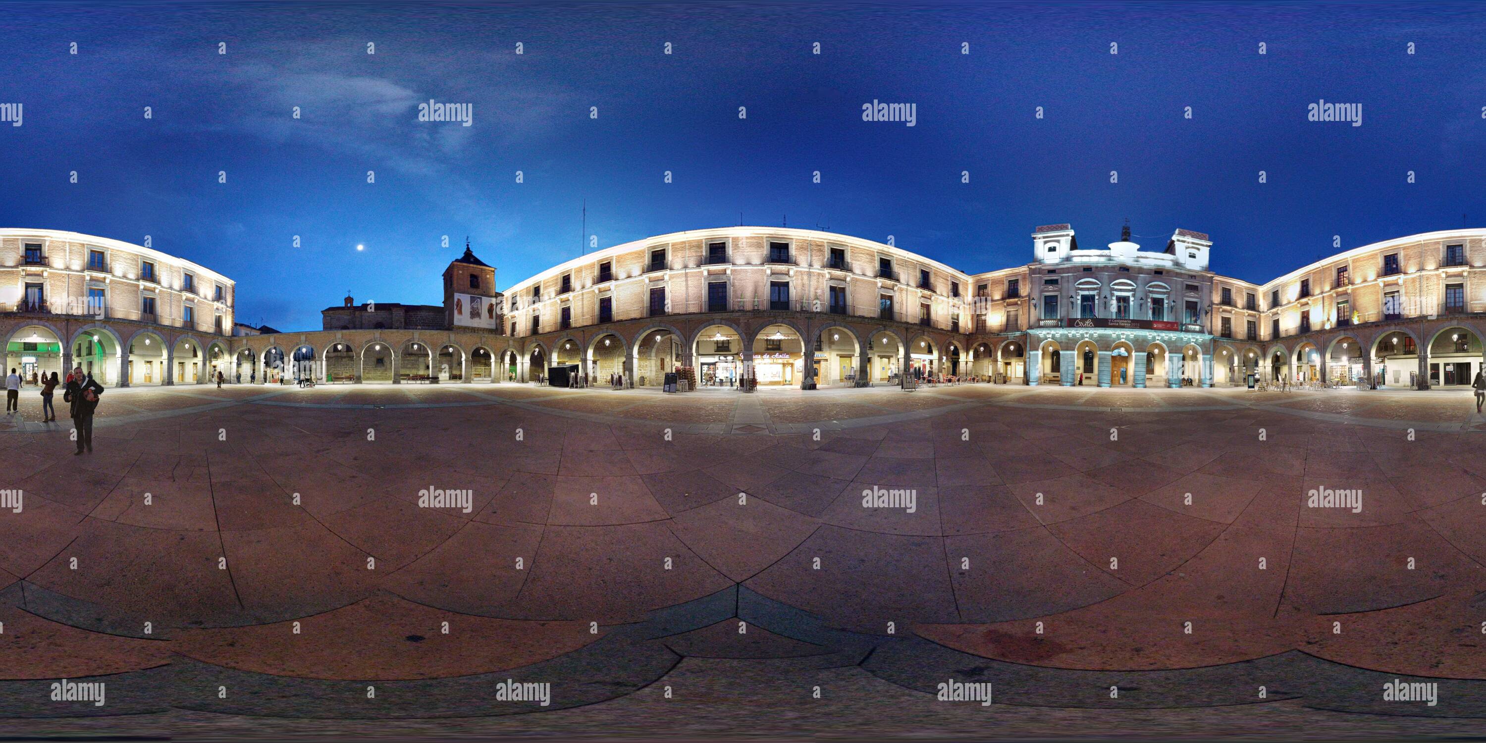 360° view of Ayuntamiento de Ávila Alamy