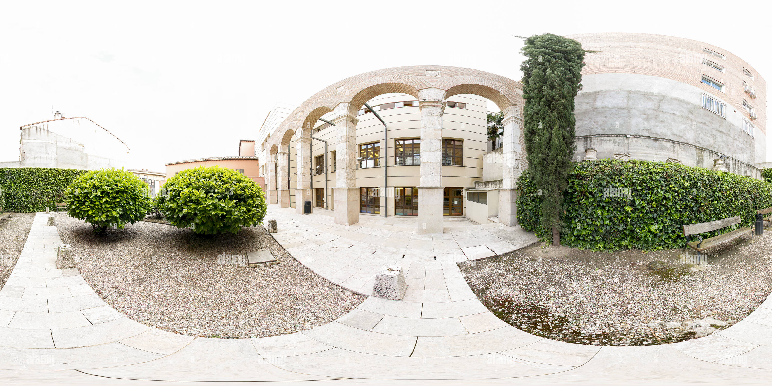 360° view of Guadalajara City Library 1 - Alamy