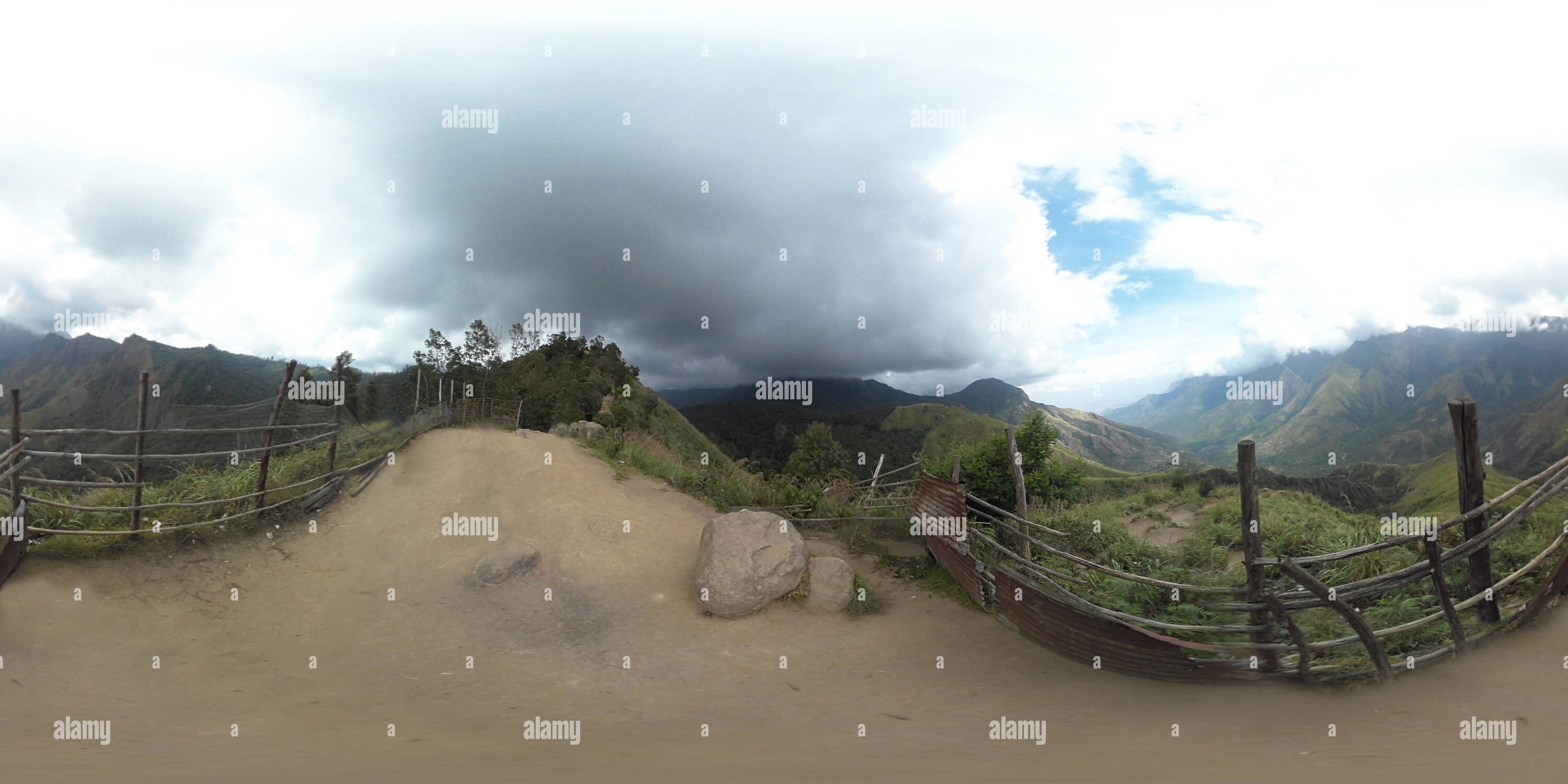 360° View Of Top Station Munnar Alamy