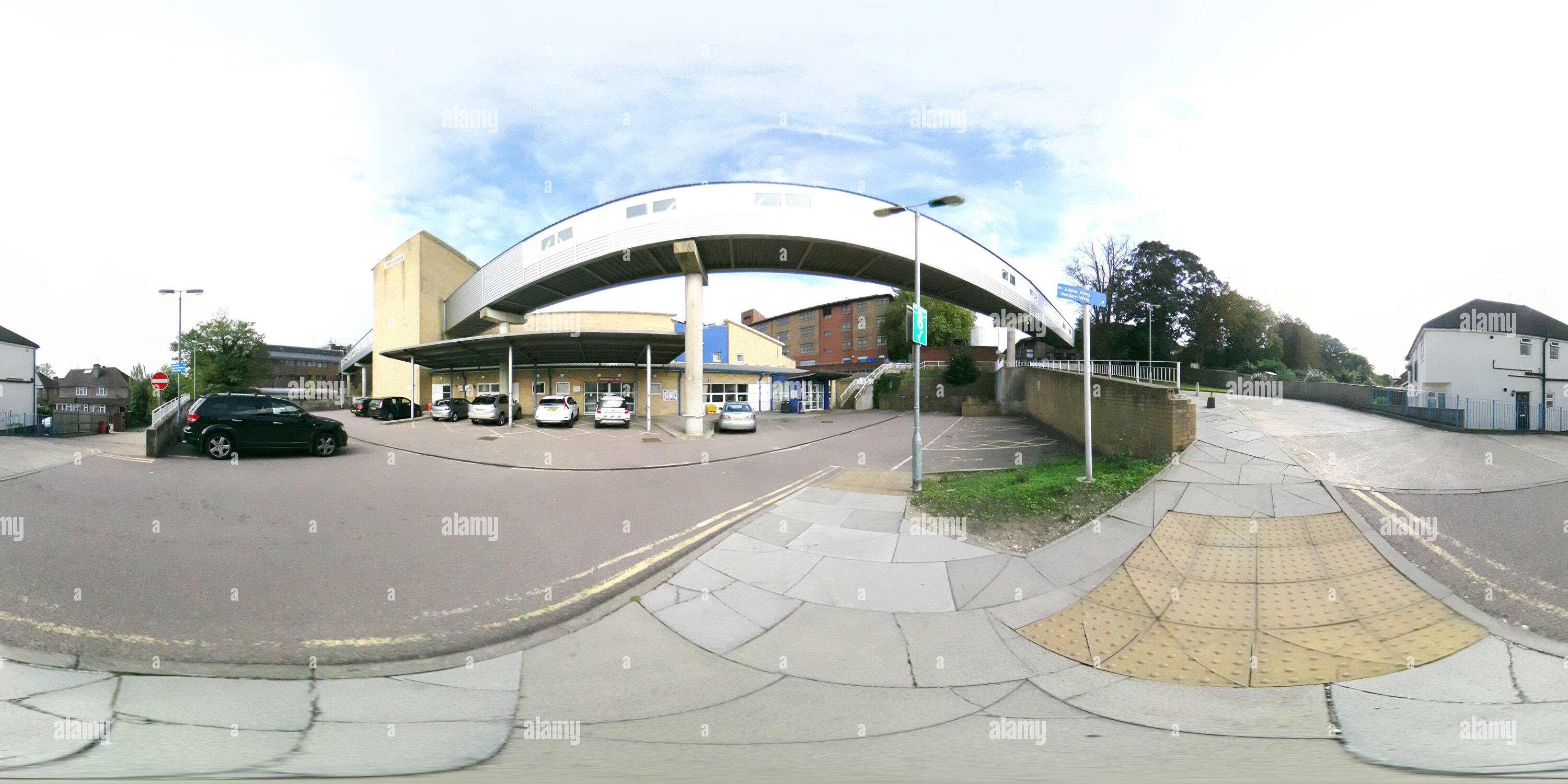360° view of Hemel Hempstead Hospital Alamy