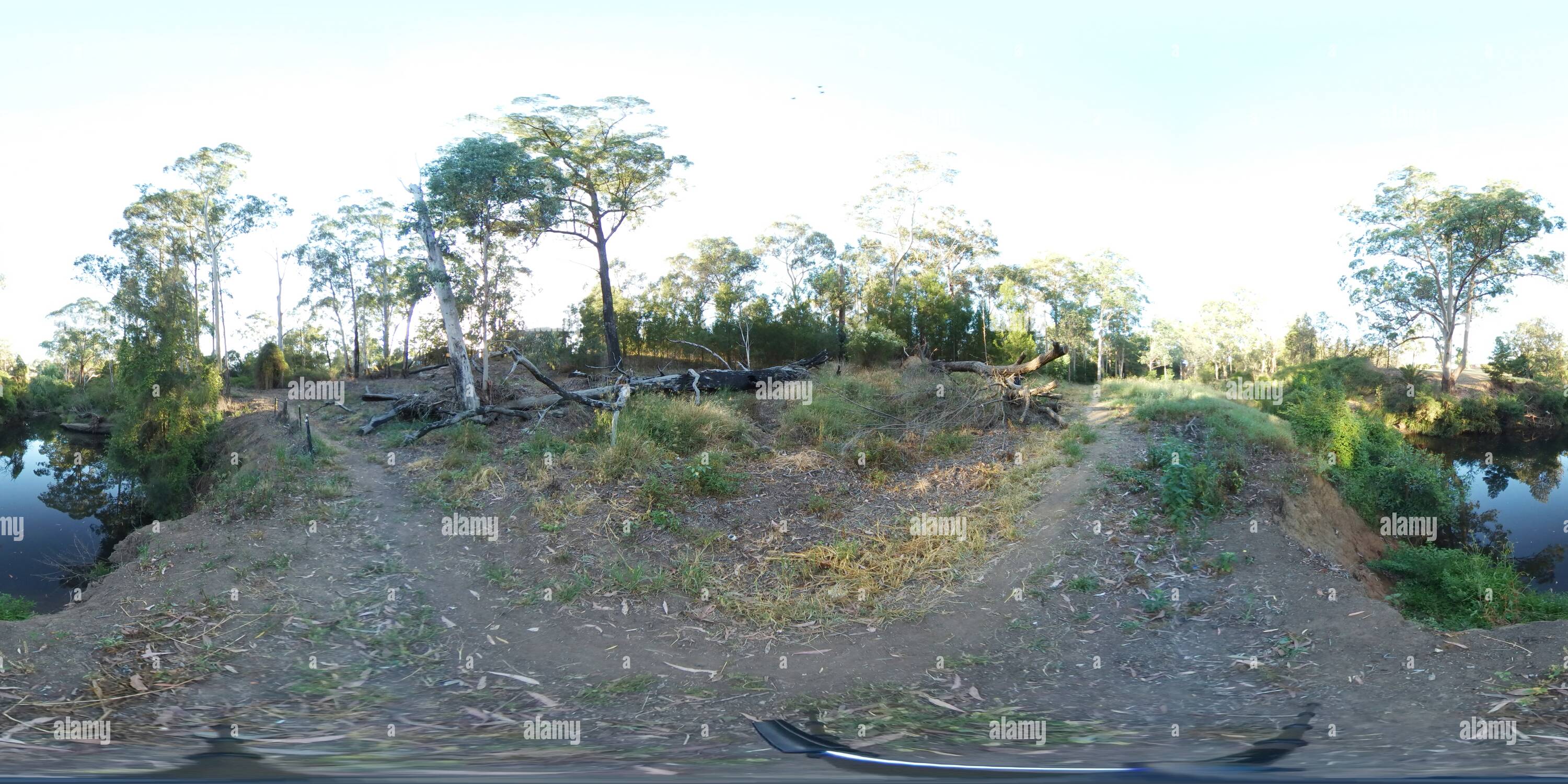 360° view of Toongabbie Creek, Northmead Alamy