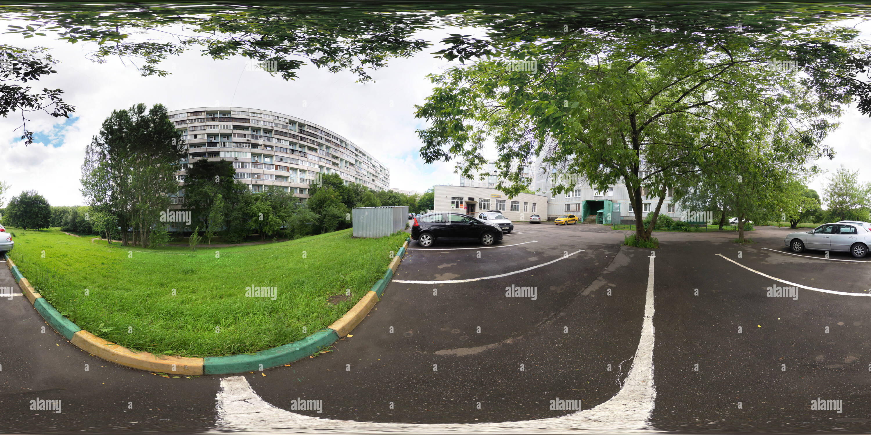 360° view of the city of Moscow, ulitsa Akademika Yangelya, d14k5s2