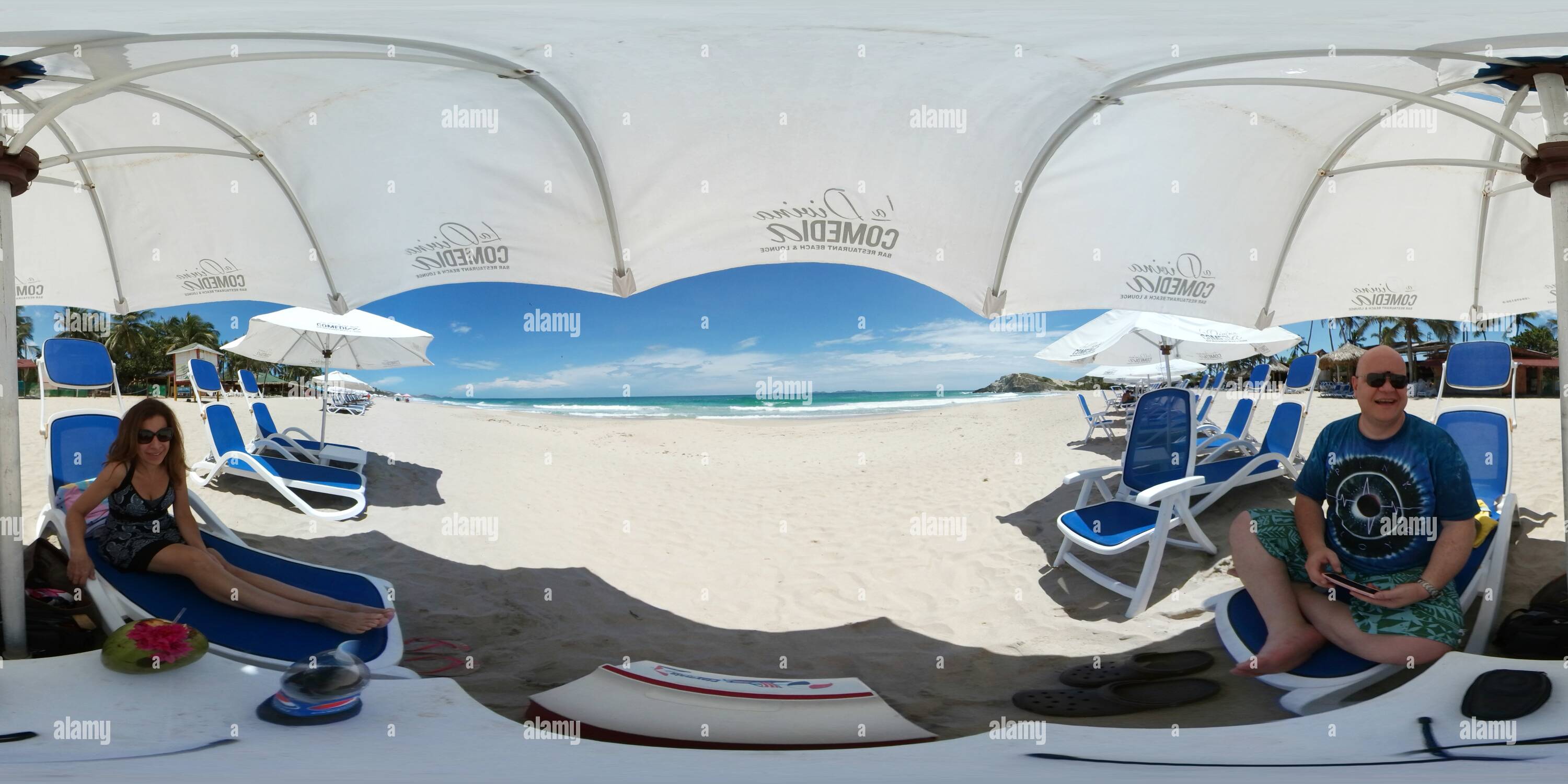360 degree panoramic view of Parguito Beach II