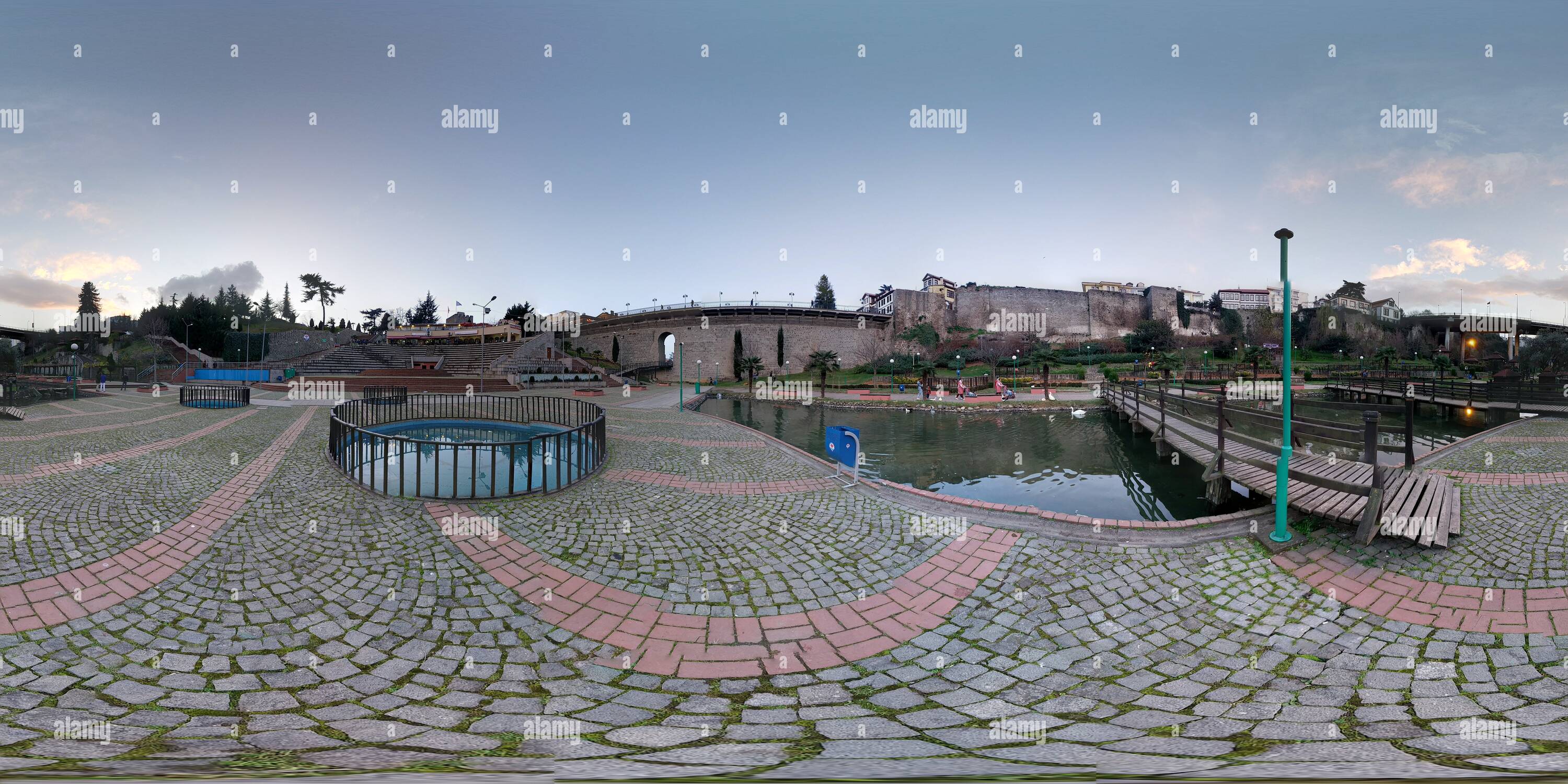 360 degree panoramic view of Zağnos Valley Park