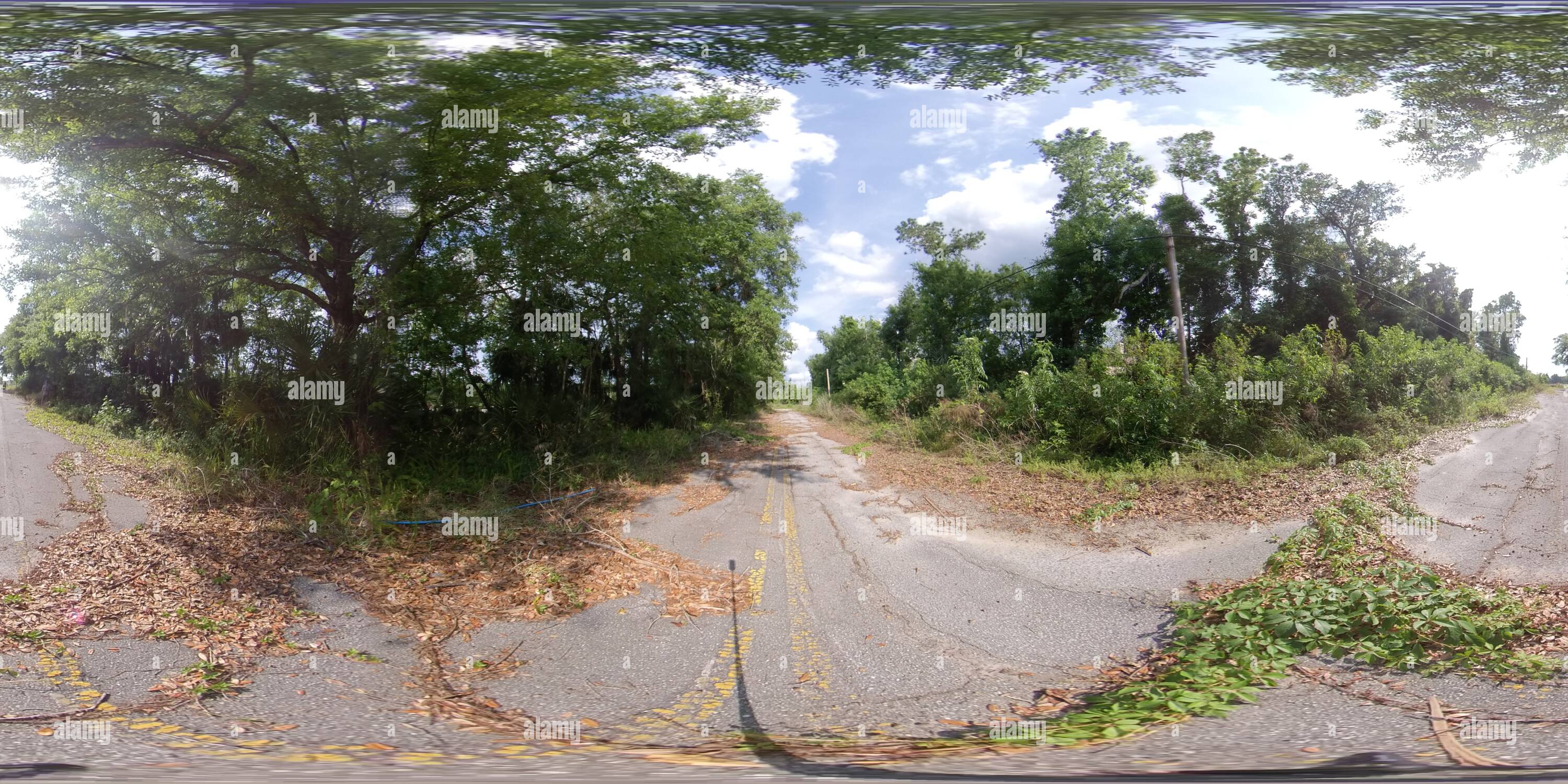 360 degree panoramic view of Abandoned SR 434, Winter Springs, Florida