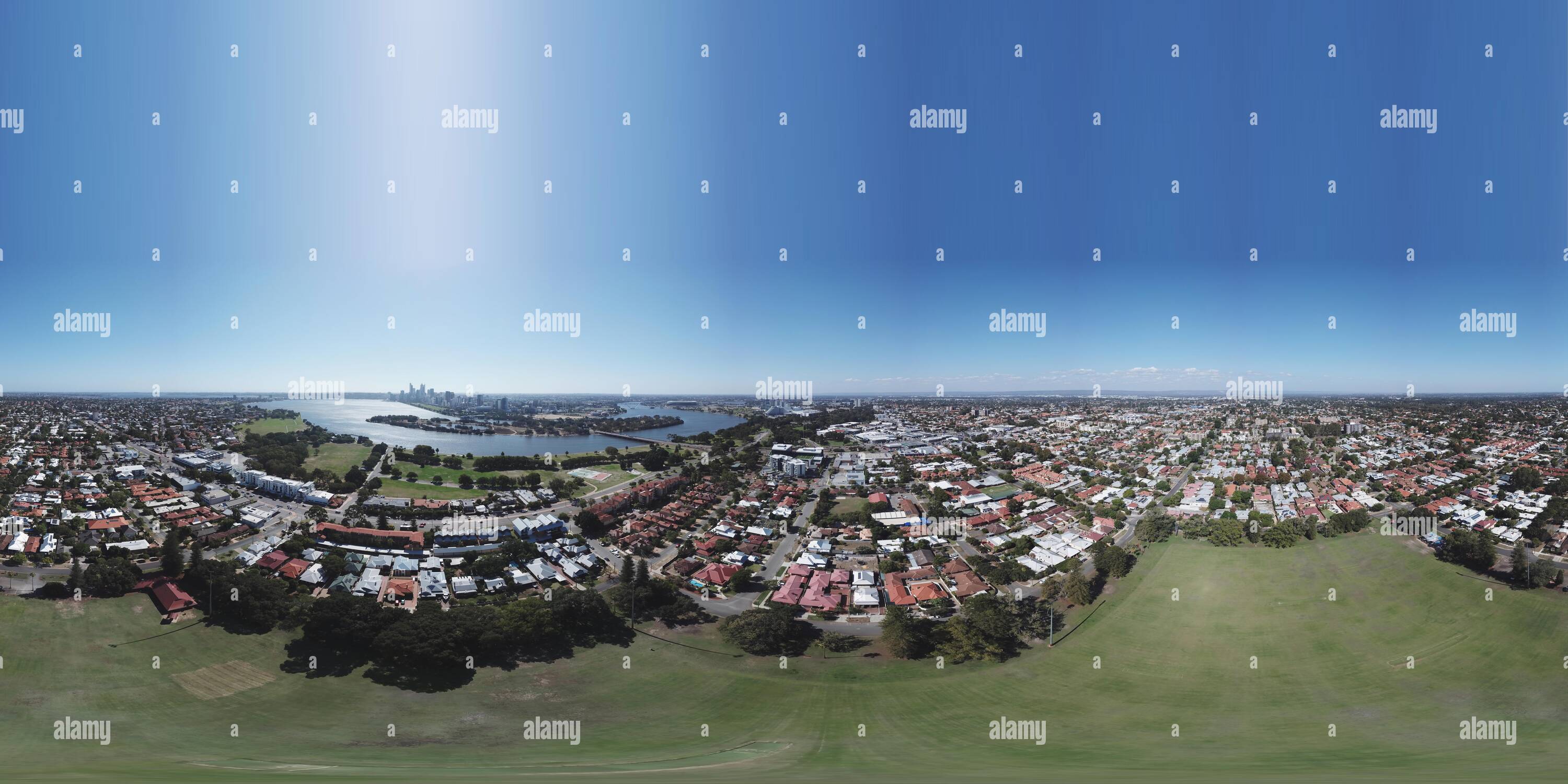 360° view of Victoria Park, Perth, Western Australia - Alamy