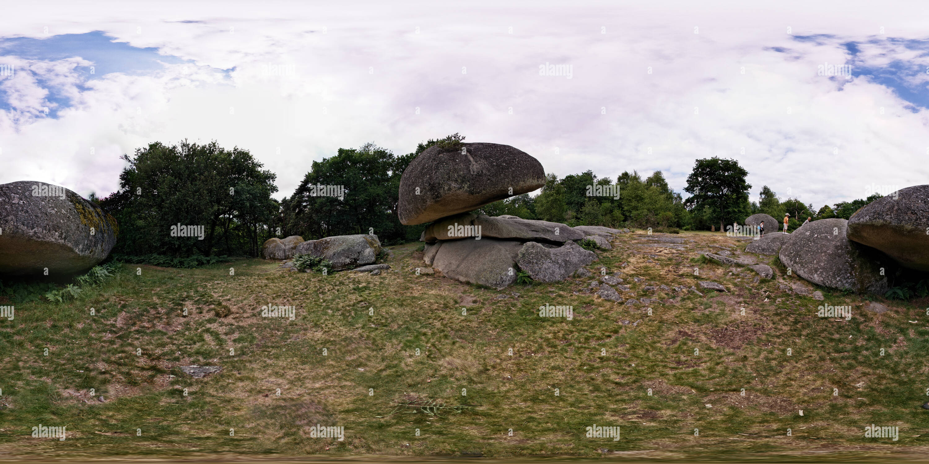 360° view of les pierres jaumatres 1 Alamy