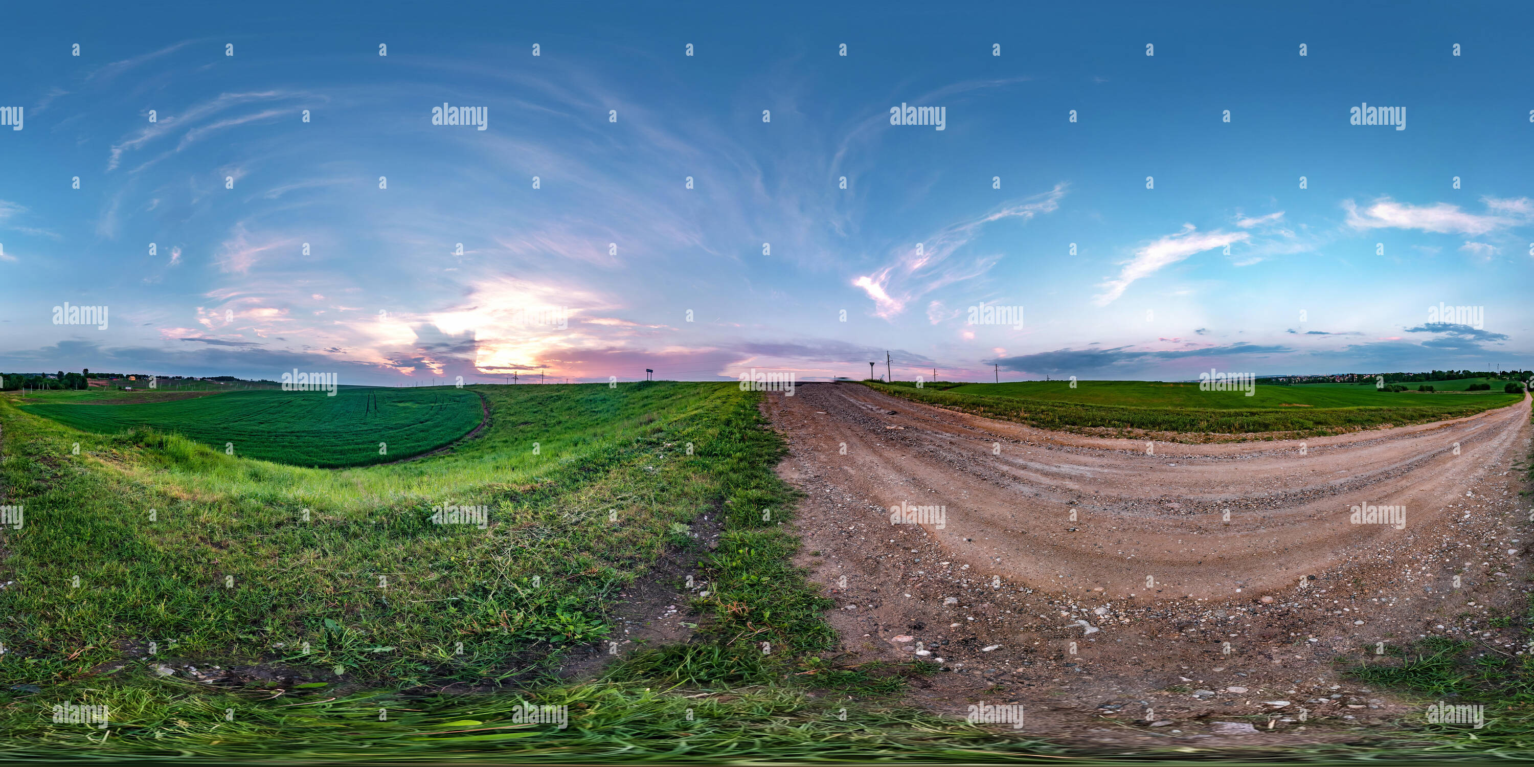 360 degree panorama dark hi-res stock photography and images - Alamy