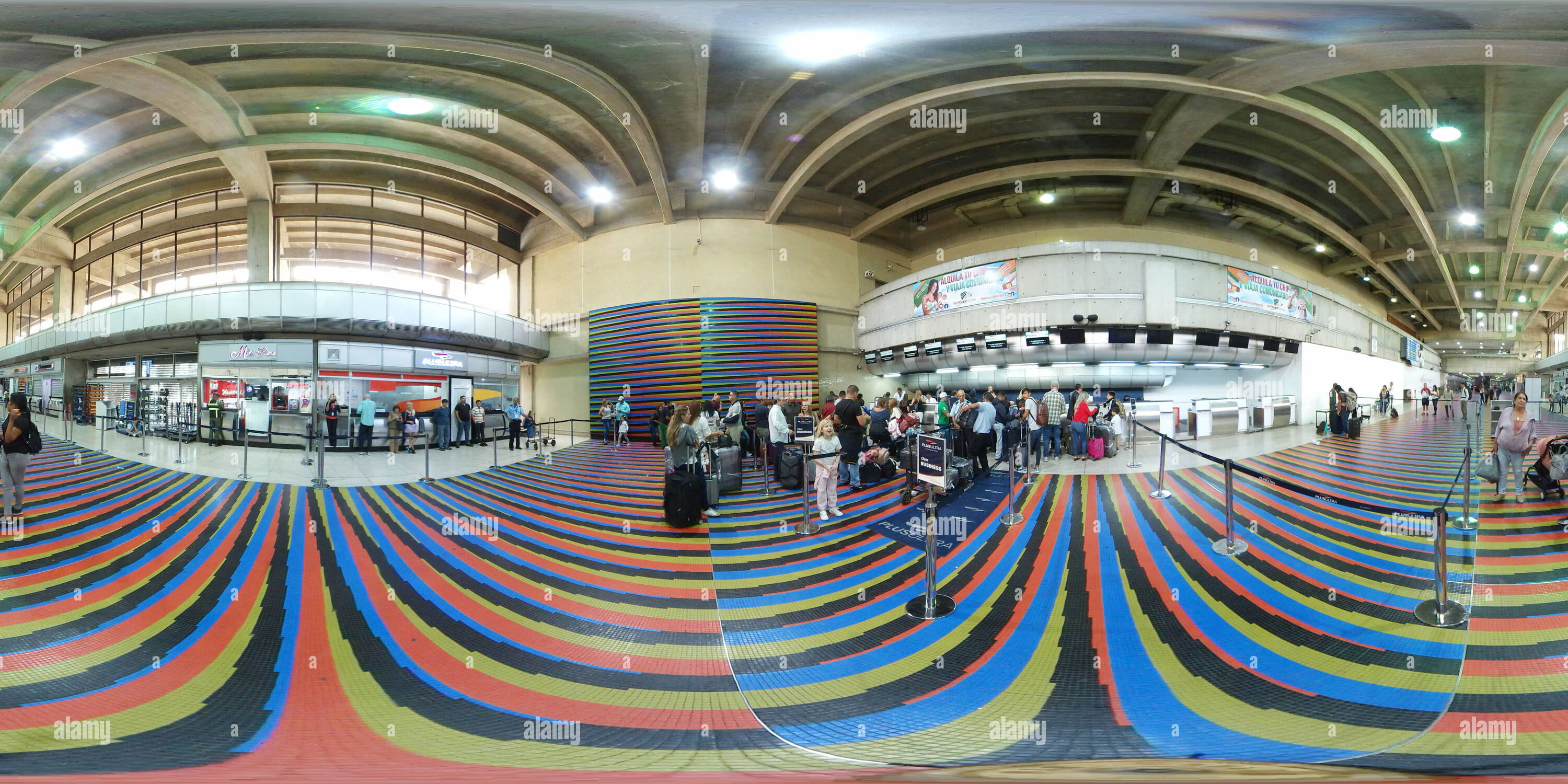 360 degree panoramic view of Simón Bolívar International Airport