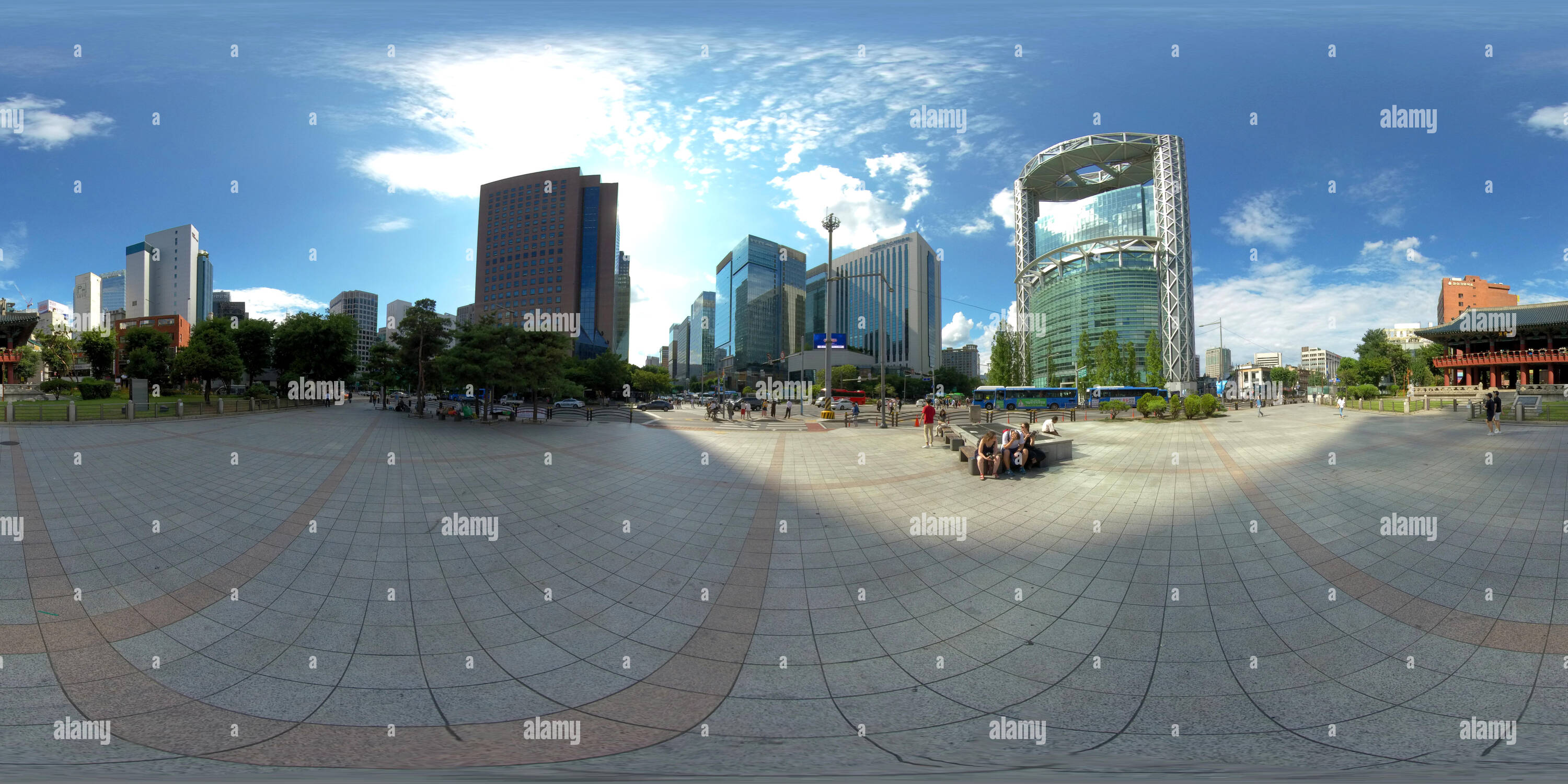 360 degree panorama video
