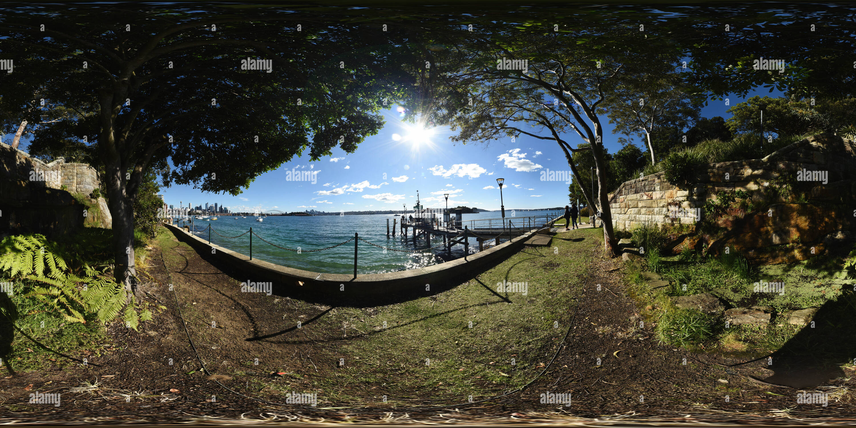 360° view of McKell Park (2) Darling Point,Sydney Alamy