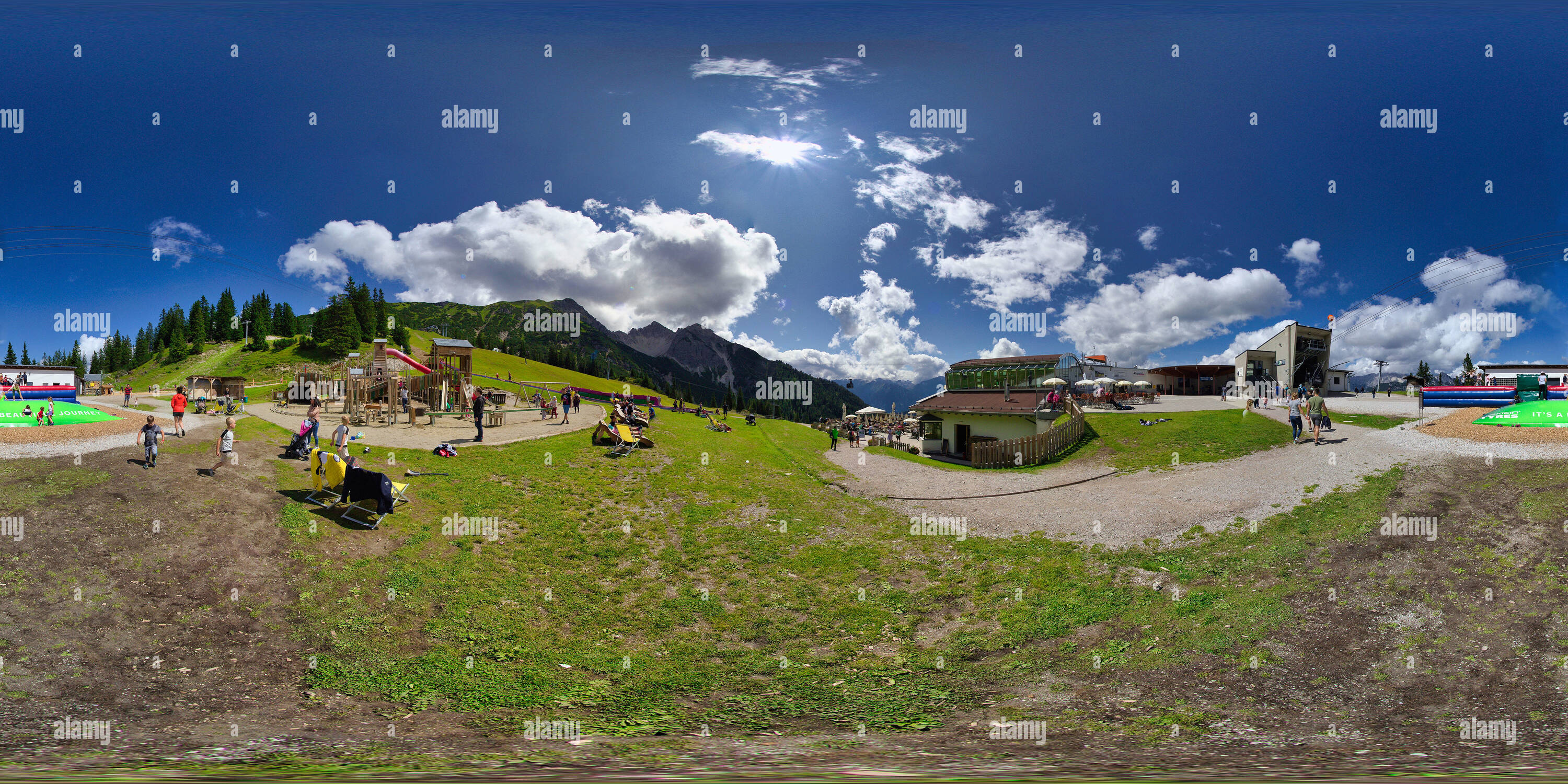 360 Grad Panorama Ansicht von Rosshütte