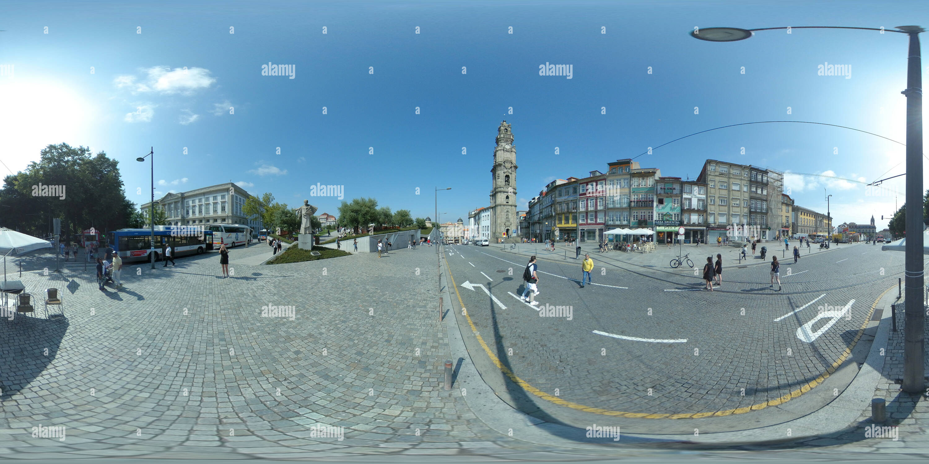 360 Grad Panorama Ansicht von Dom António Ferreira Gomes, Porto