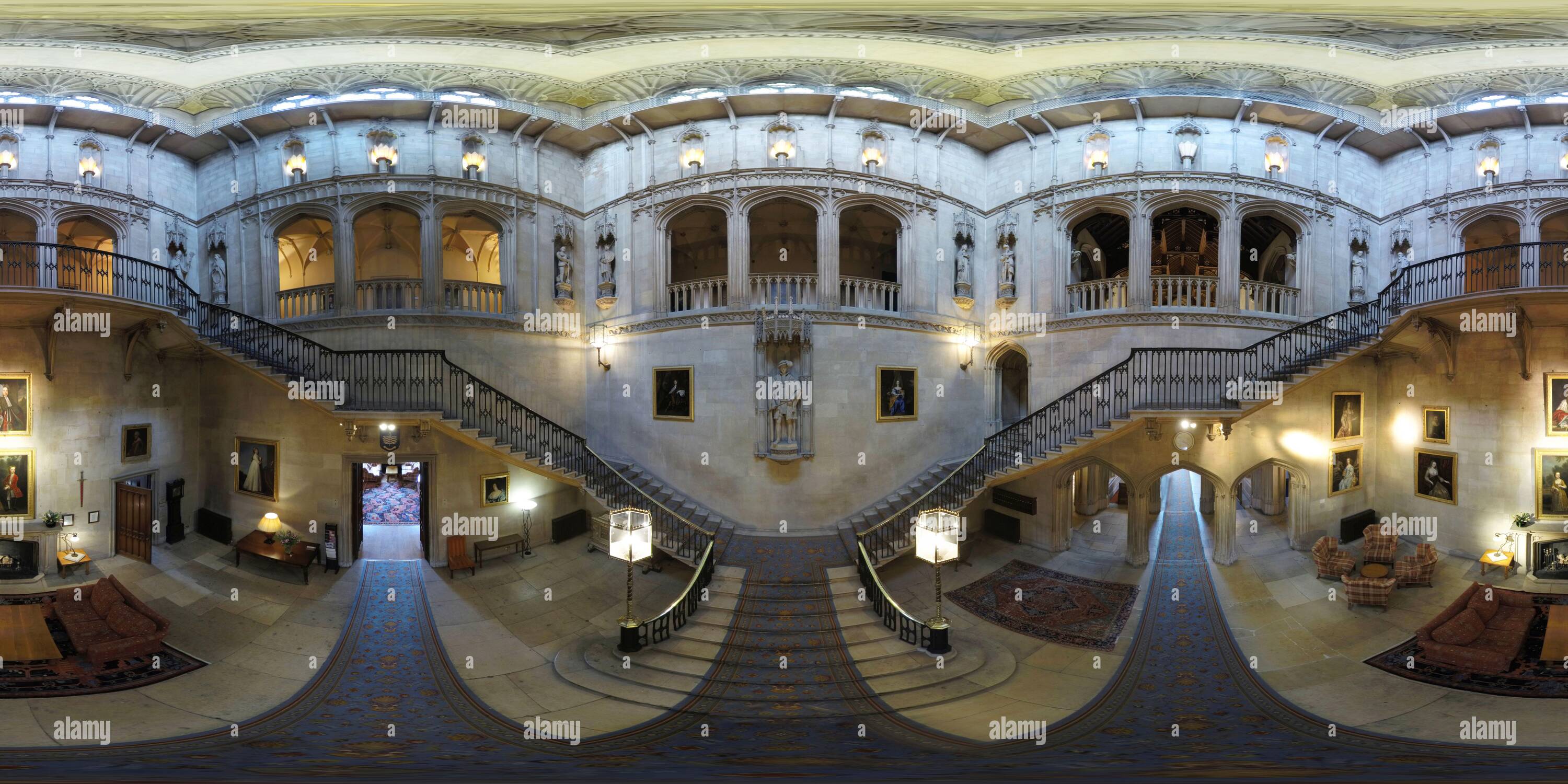 360 Grad Panorama Ansicht von Ashridge House in Berkhamsted, Hertfordshire. COPYRIGHT BILD : © MARK PAIN / ALAMY