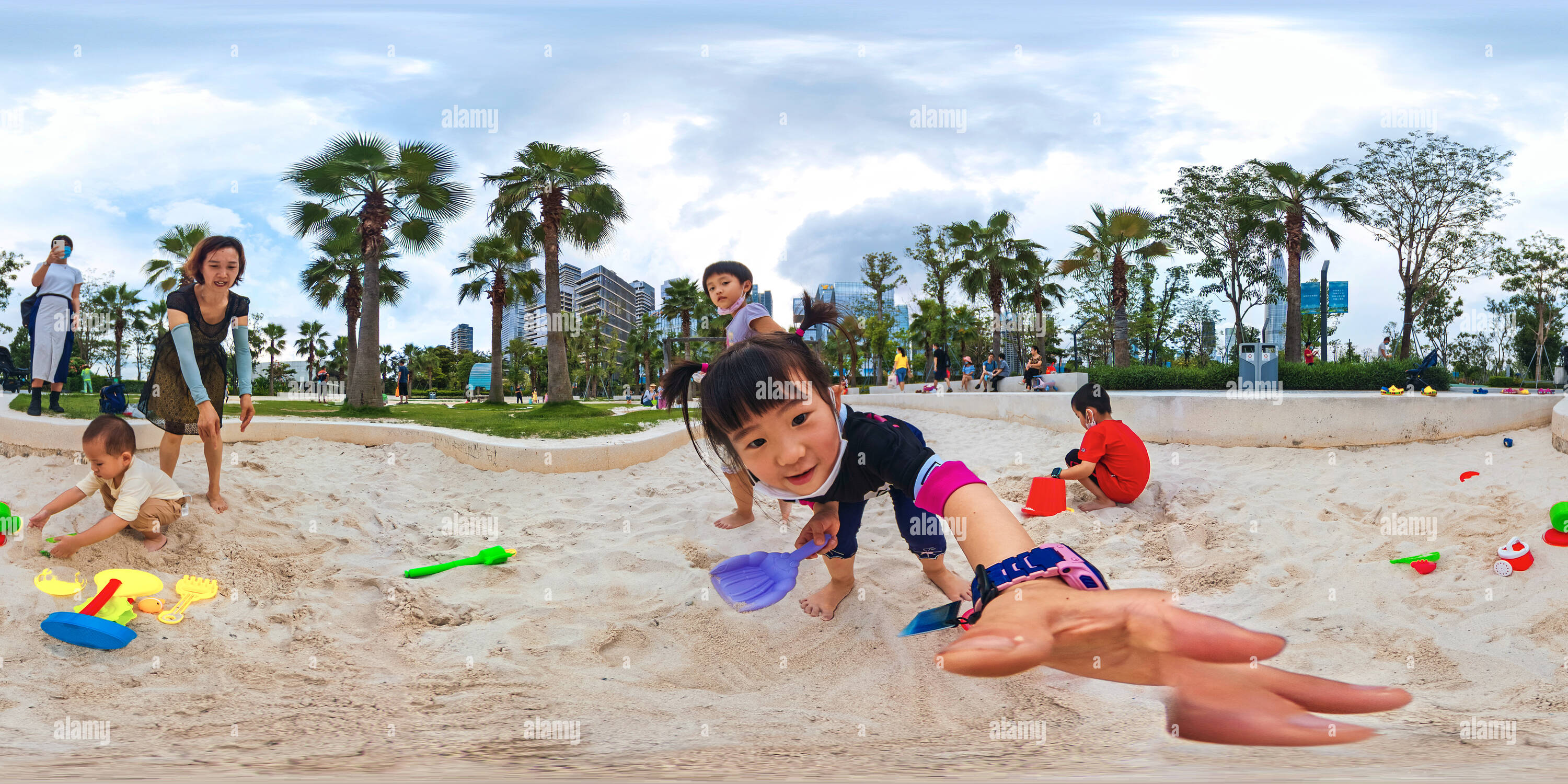 360 Grad Panorama Ansicht von Testen von 360cities
