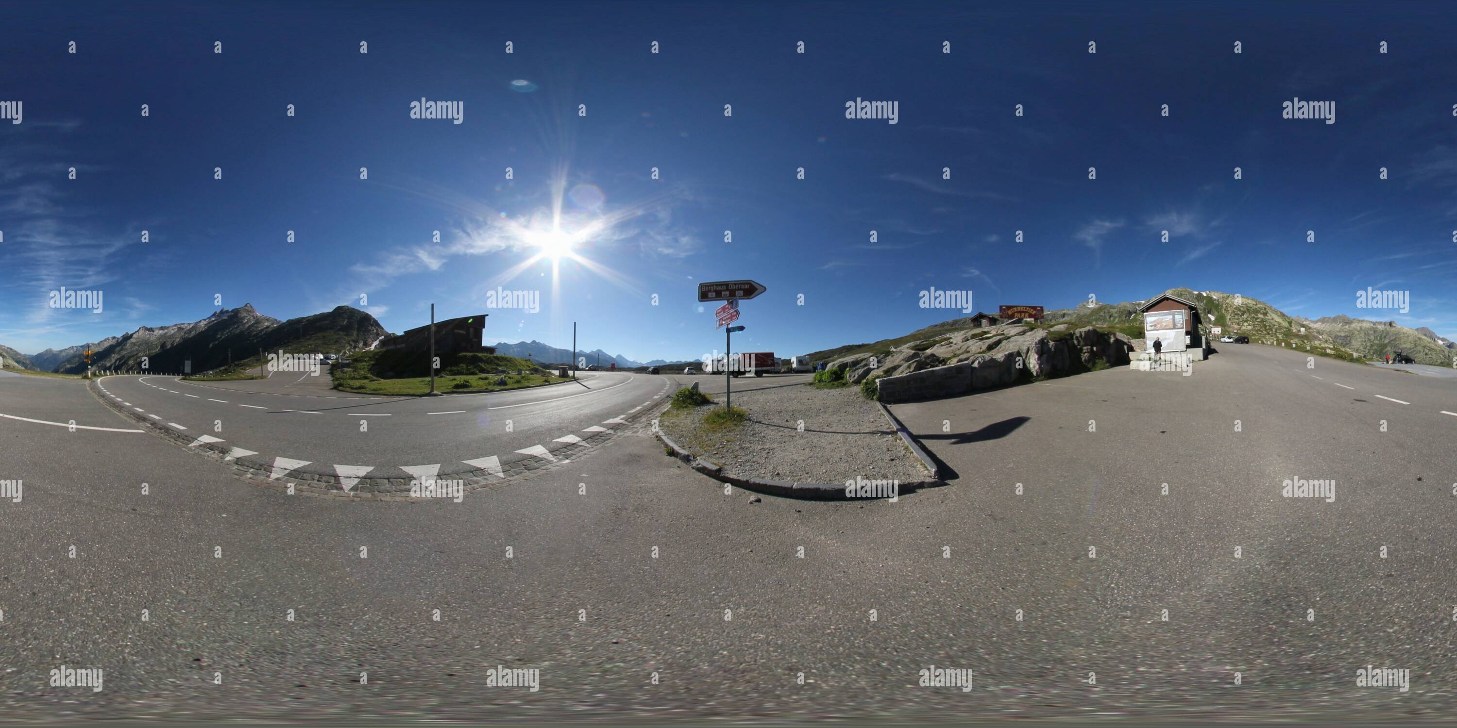 360 Grad Panorama Ansicht von Oberaar Panoramastraße