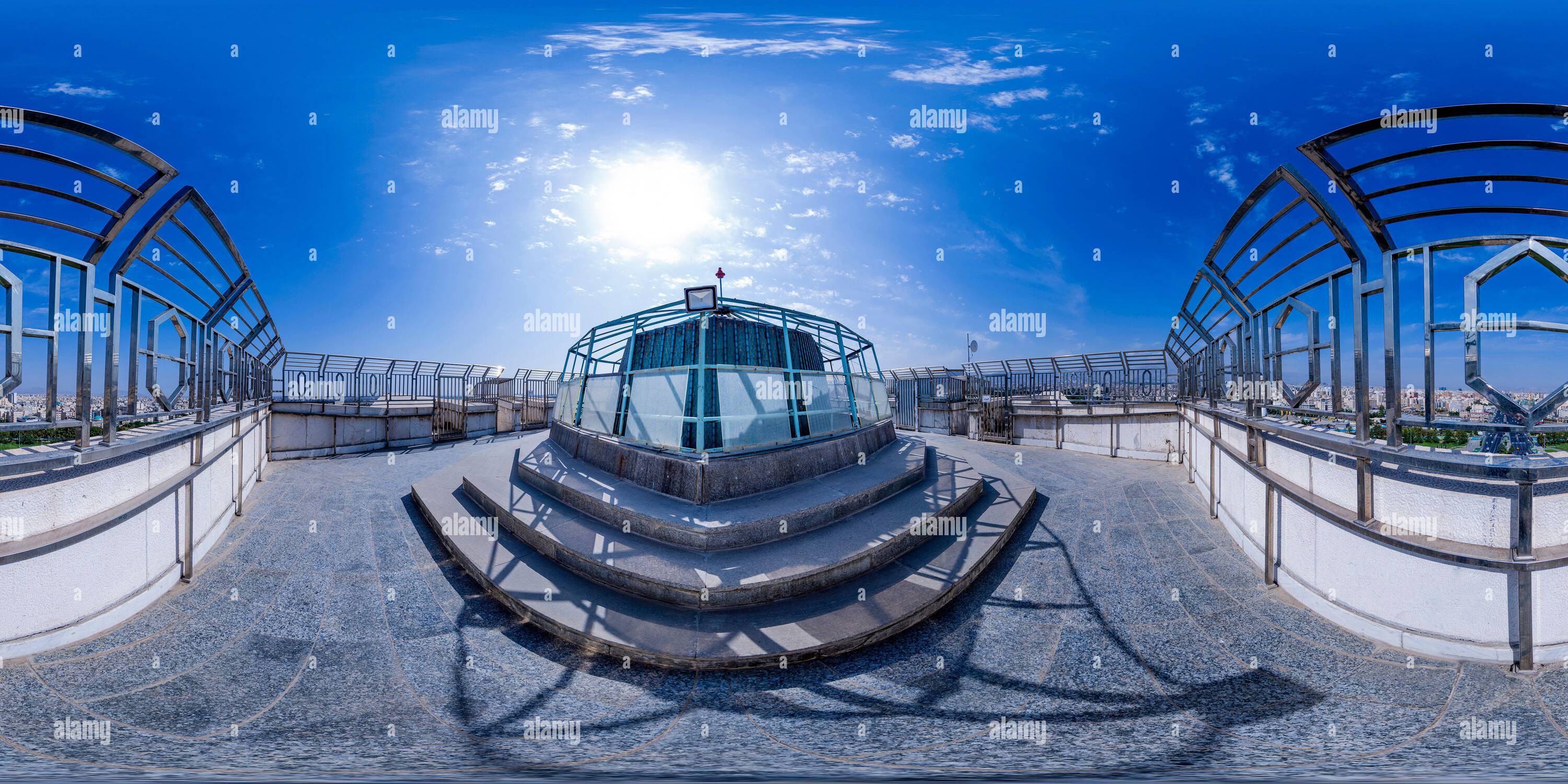 360 Grad Panorama Ansicht von Azadi-Turm