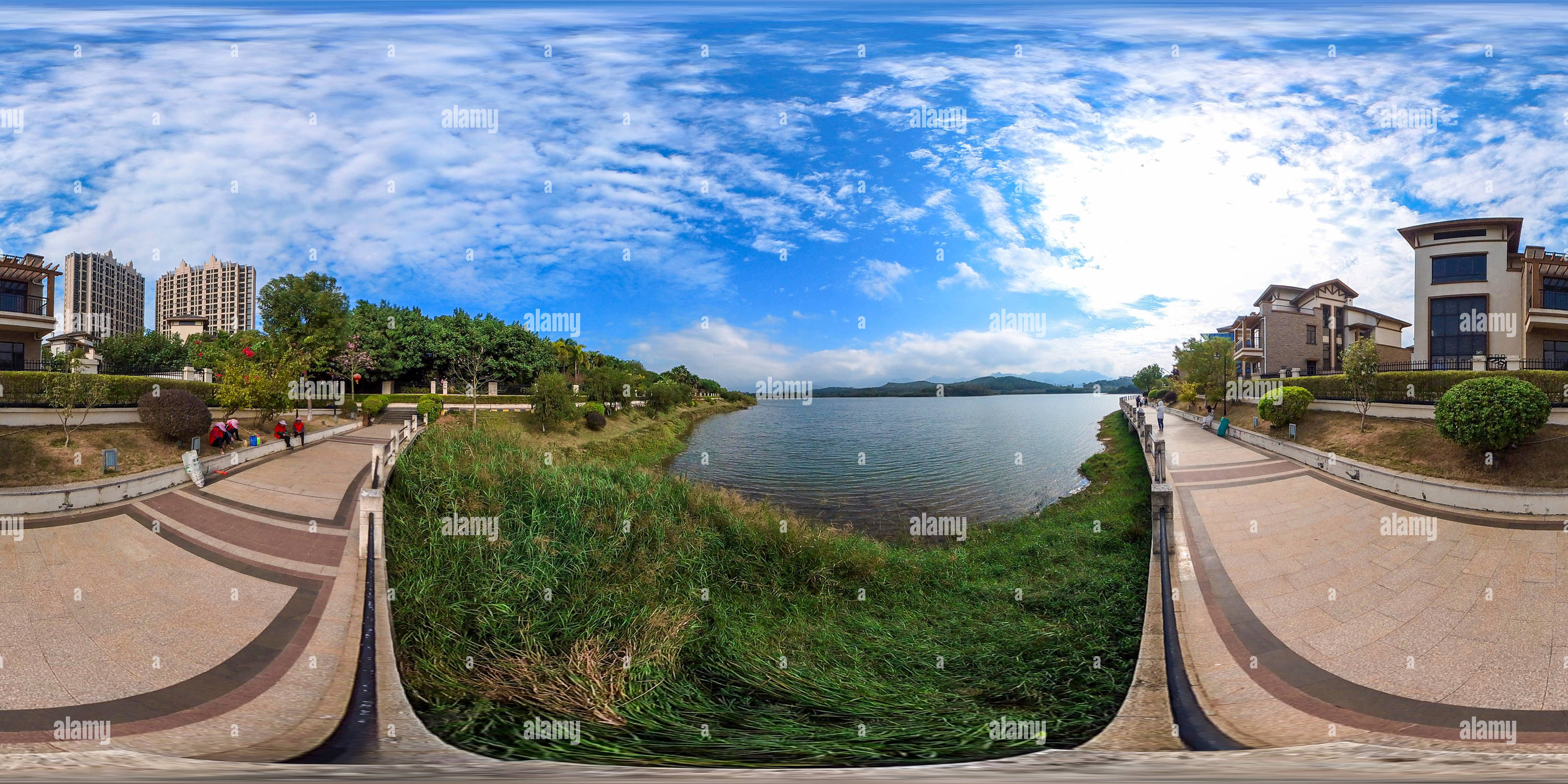 360 Grad Panorama Ansicht von BAODUN Lake