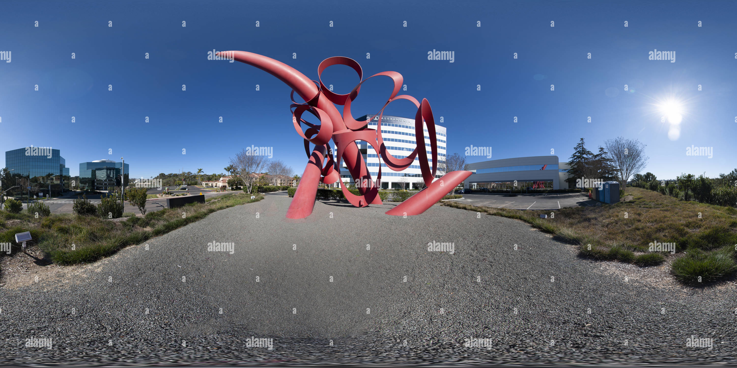 360 Grad Panorama Ansicht von Stargazer