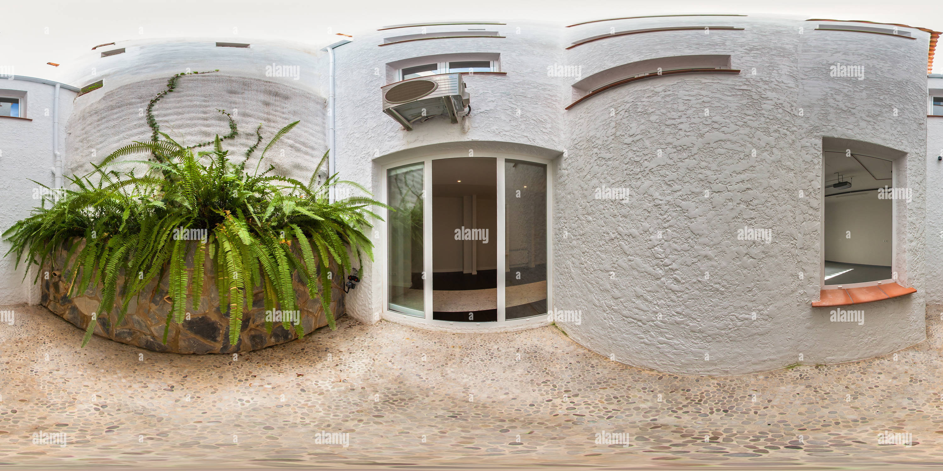 360 Grad Panorama Ansicht von Patio - Architekt Michael Karl Kayser - Villa Honda - Immobilien zu verkaufen in Altea La Vella