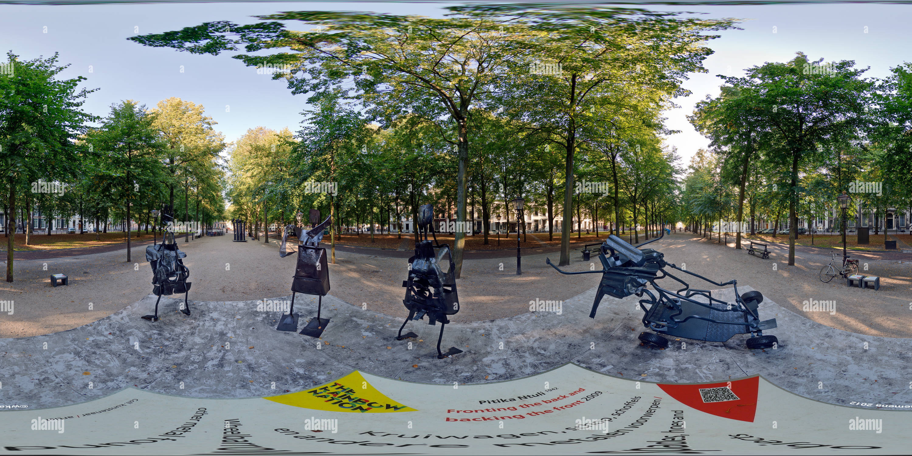 360 Grad Panorama Ansicht von Den Haag Lange Voorhout