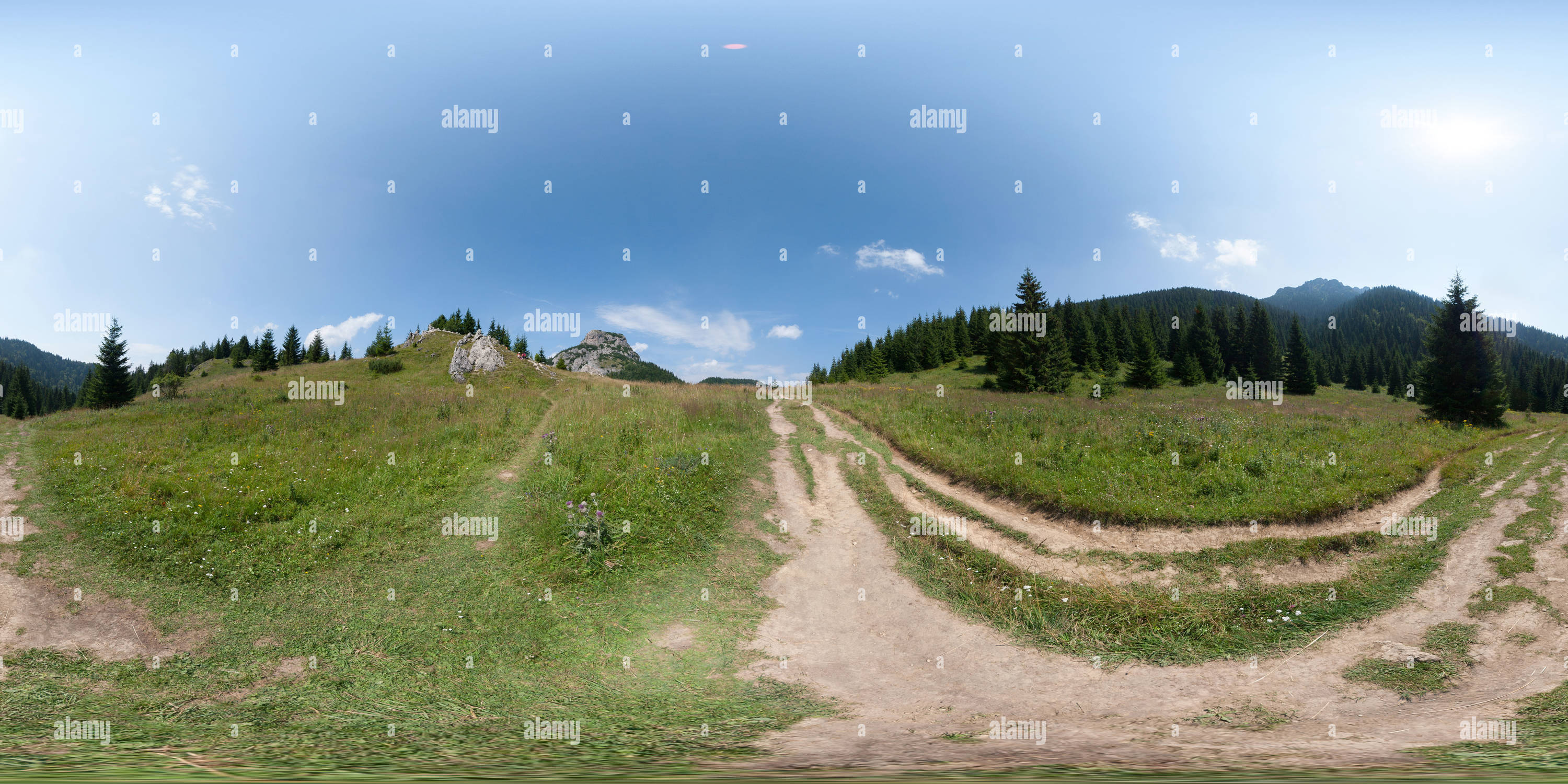 360 Grad Panorama Ansicht von Pod Tanečnicou