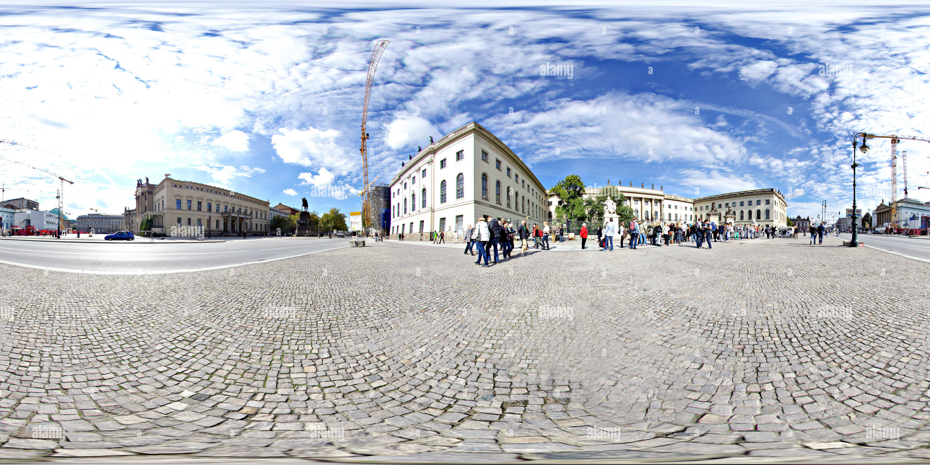 360 Grad Panorama Ansicht von Humboldt-Universität zu Berlin