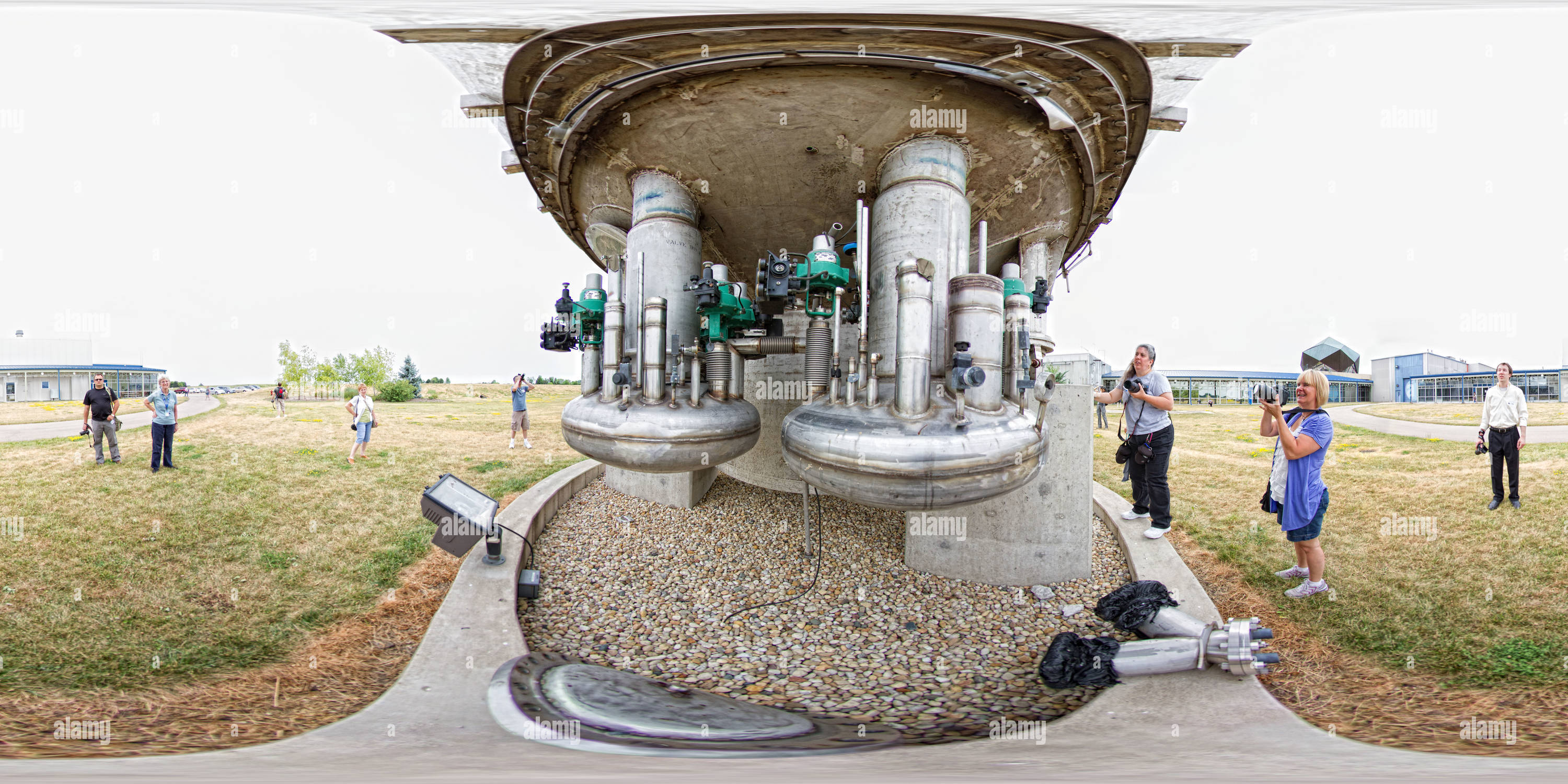 360 Grad Panorama Ansicht von Fermilab - Luftblasenkammer