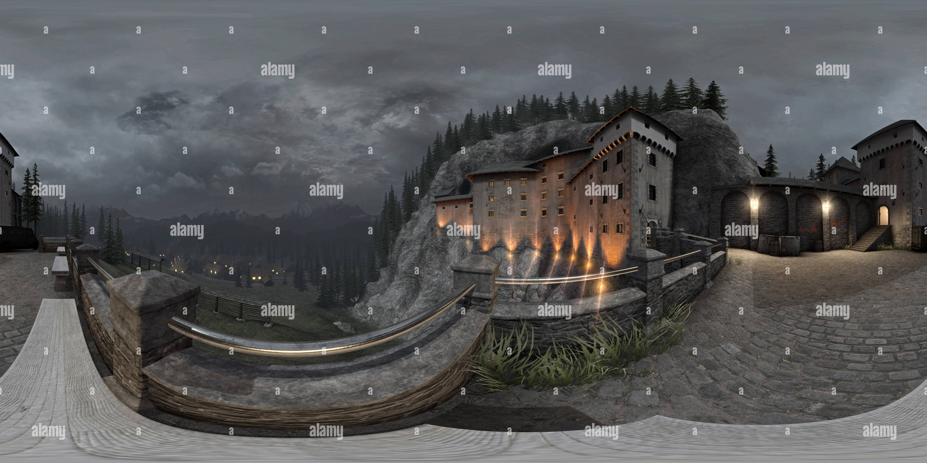 360 Grad Panorama Ansicht von Castle - Counter-Strike: Globale Offensive