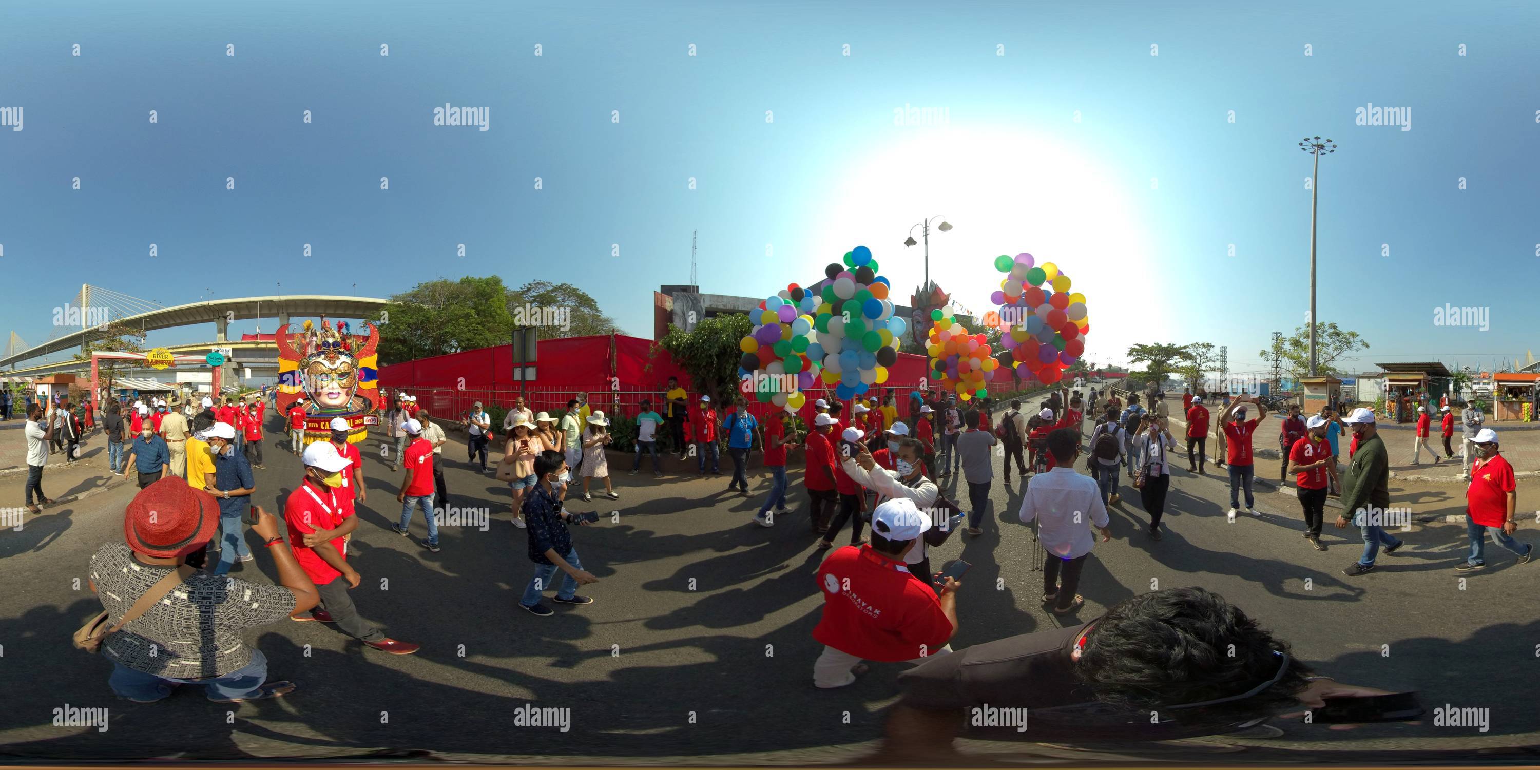 360 Grad Panorama Ansicht von Viva Carnival 2021