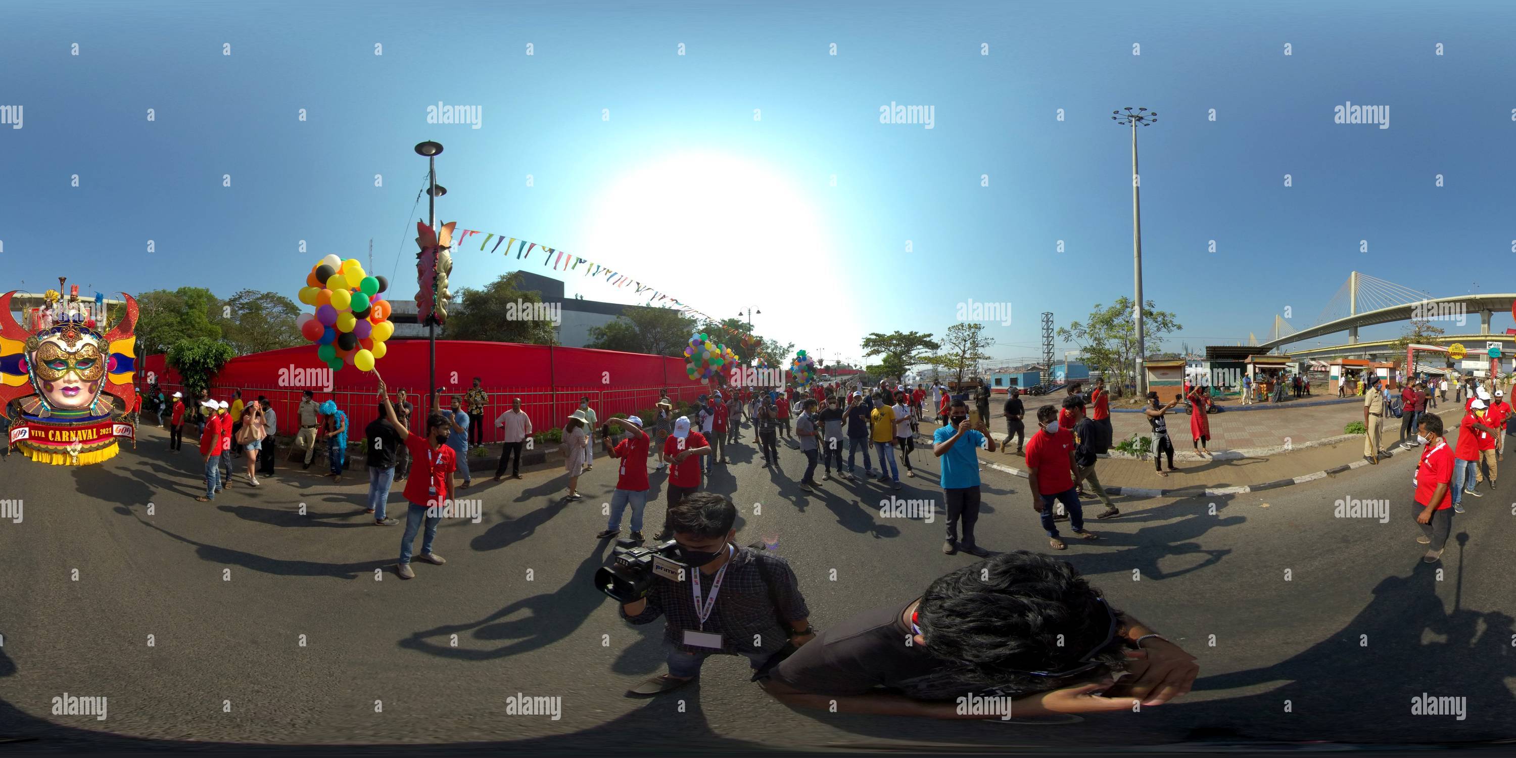 360 Grad Panorama Ansicht von Viva Carnival 2021