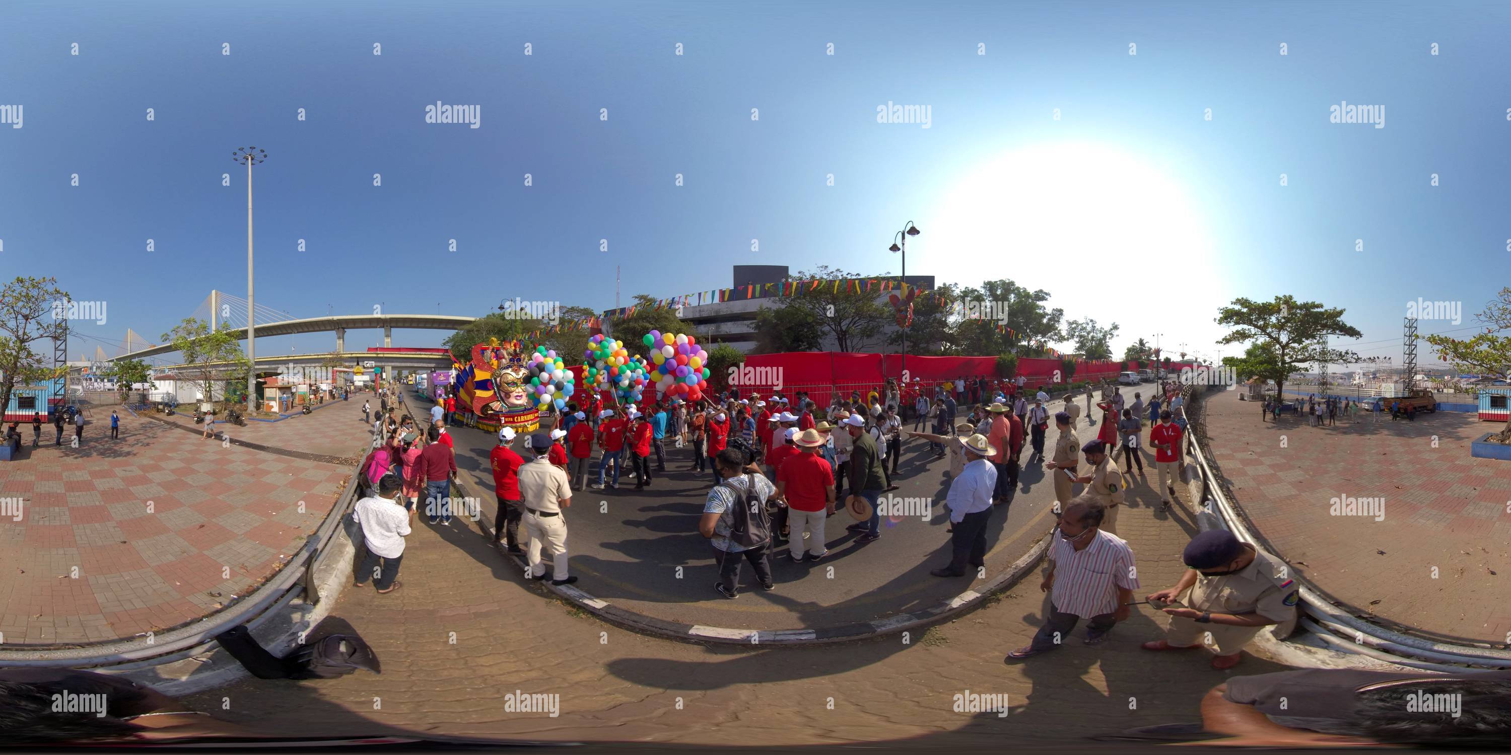 360 Grad Panorama Ansicht von Viva Carnival 2021