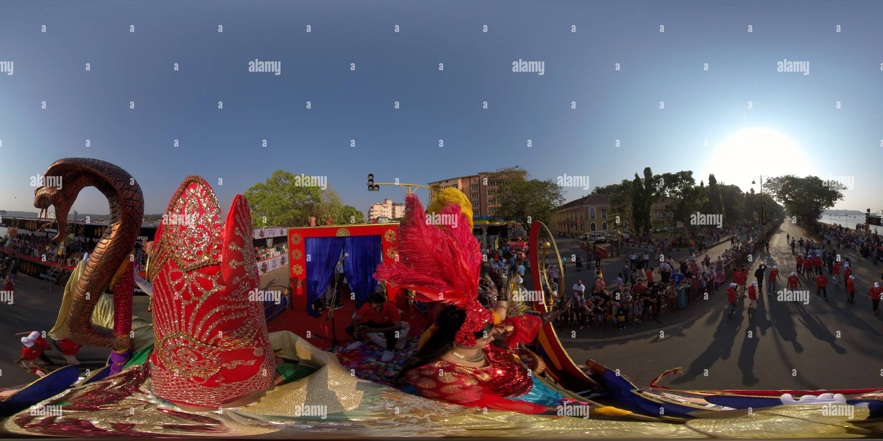 360 Grad Panorama Ansicht von Viva Carnival 2021