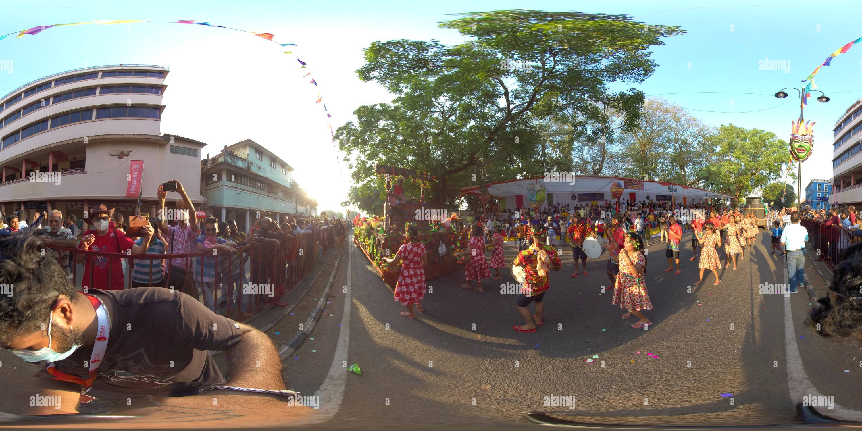 360 Grad Panorama Ansicht von Viva Carnival 2021