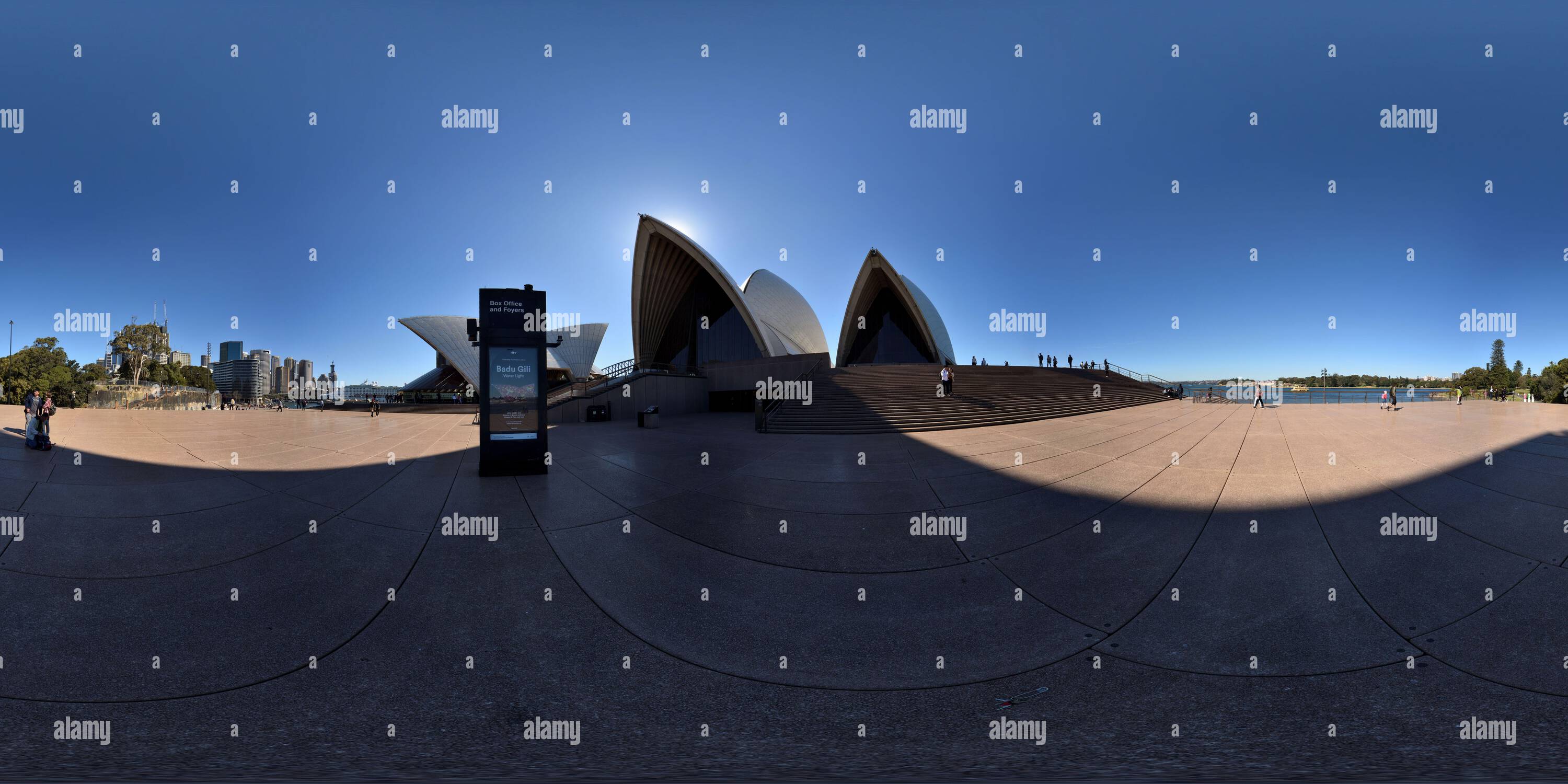 360 Grad Panorama Ansicht von 360° Panorama - Sails Of The Sydney Opera House - Opera Hall