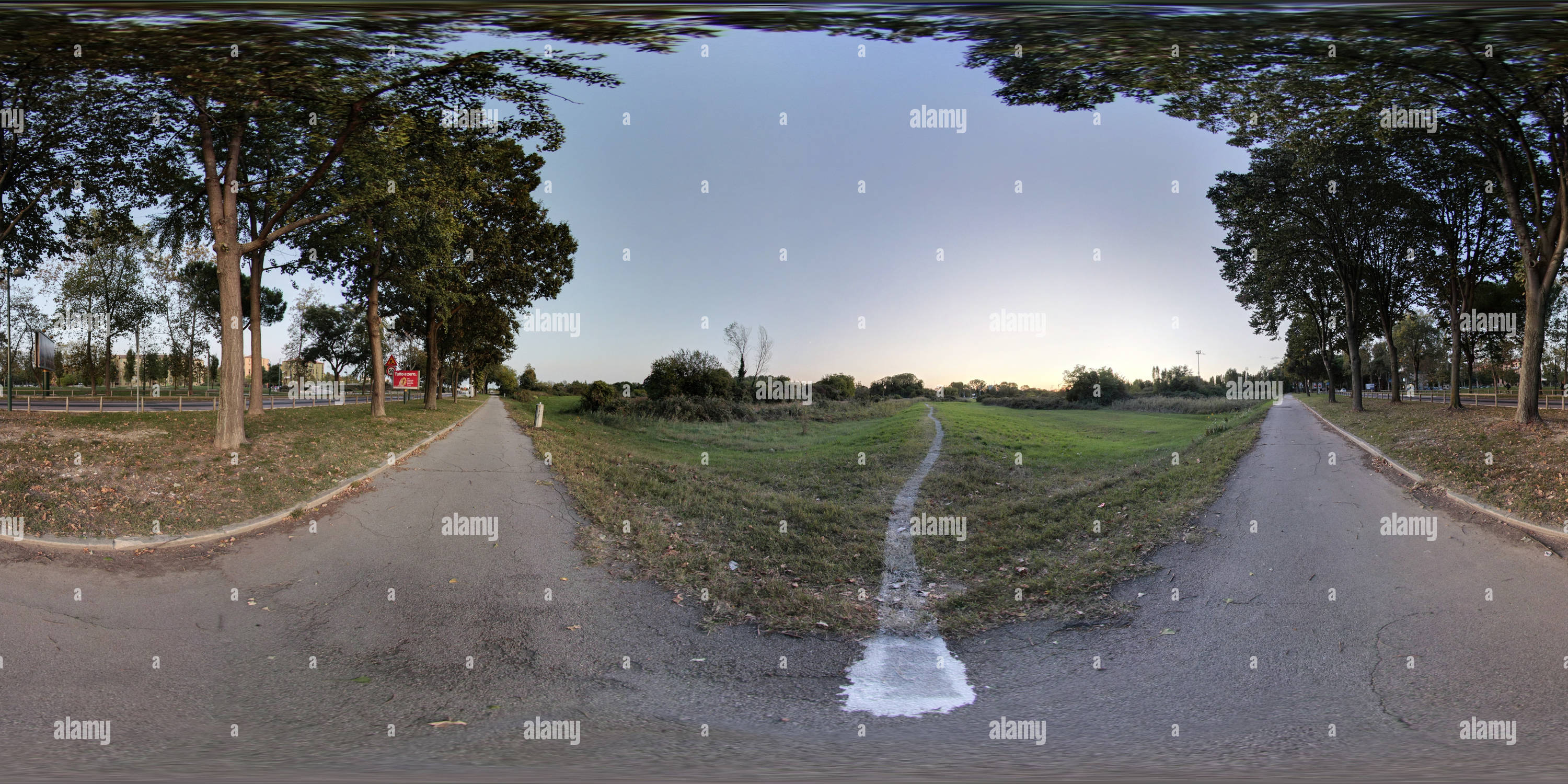 360 Grad Panorama Ansicht von Mostra S. Giuliano Landart