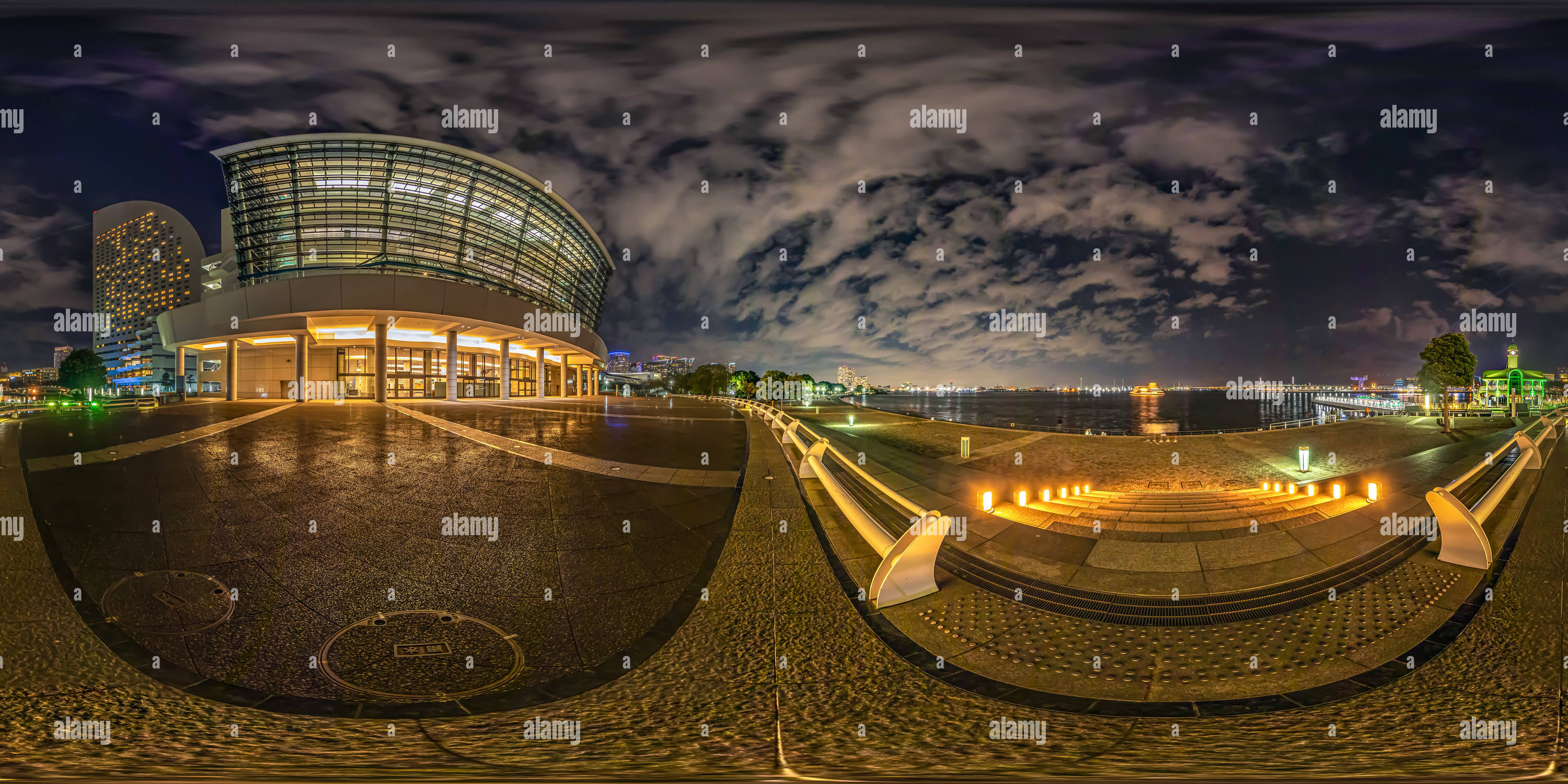 360 Grad Panorama Ansicht von PACIFICO Yokohama