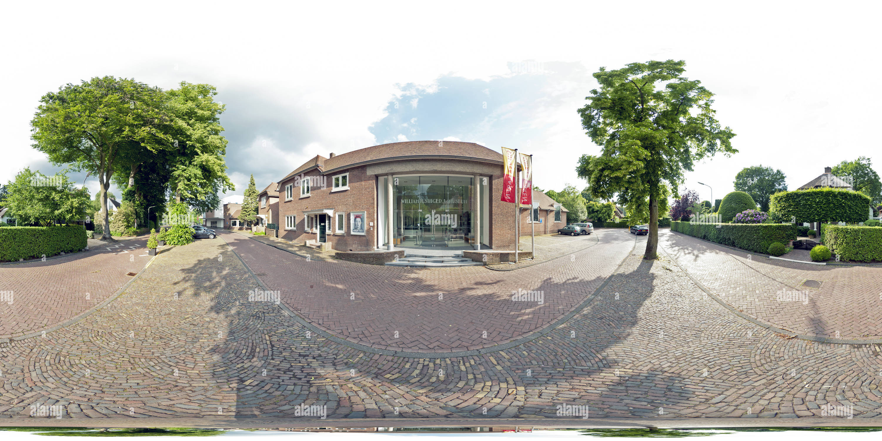 360 Grad Panorama Ansicht von Sängermuseum in Laren